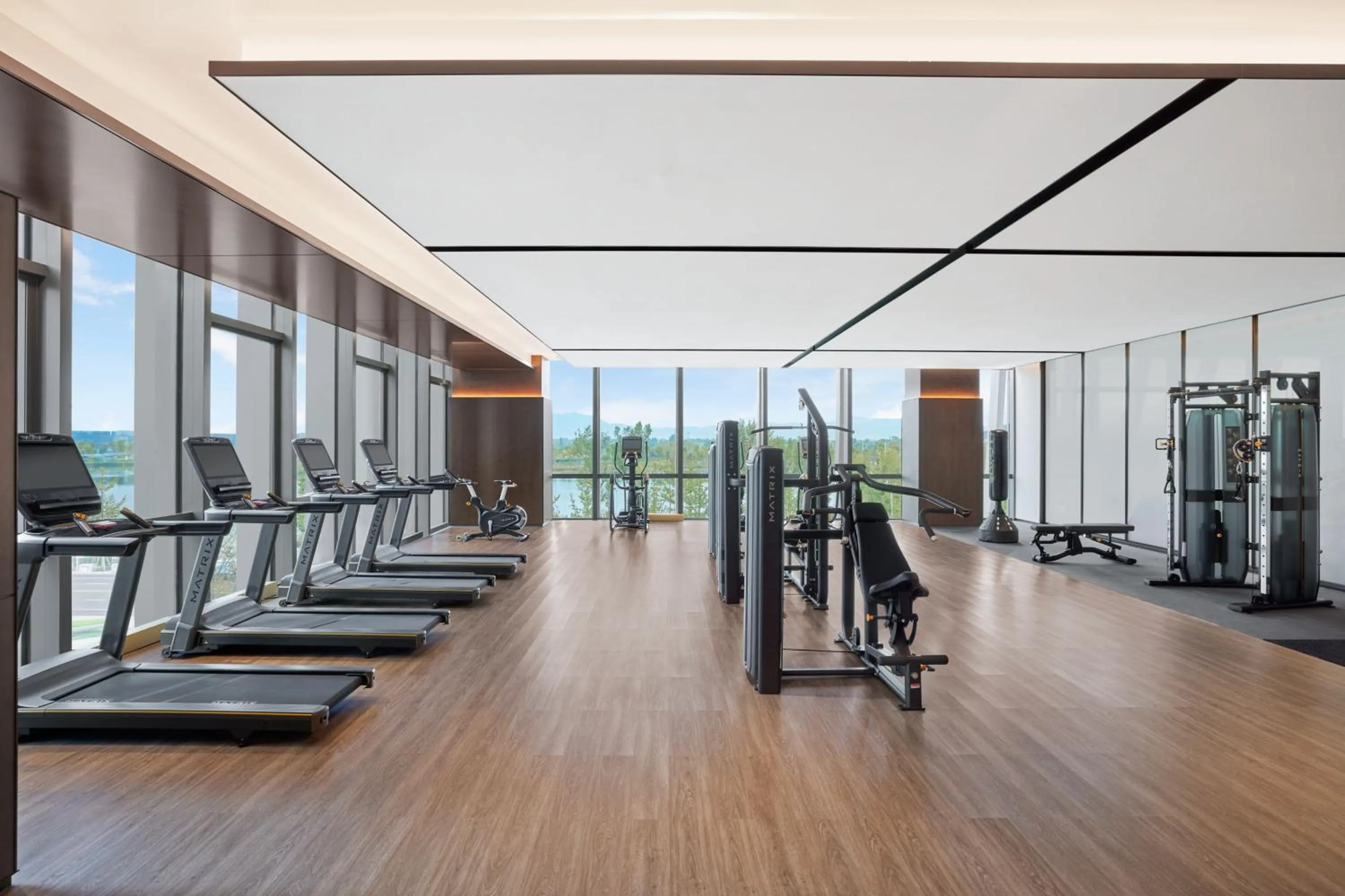 Fitness centre/facilities in Sheraton Chengdu Pidu