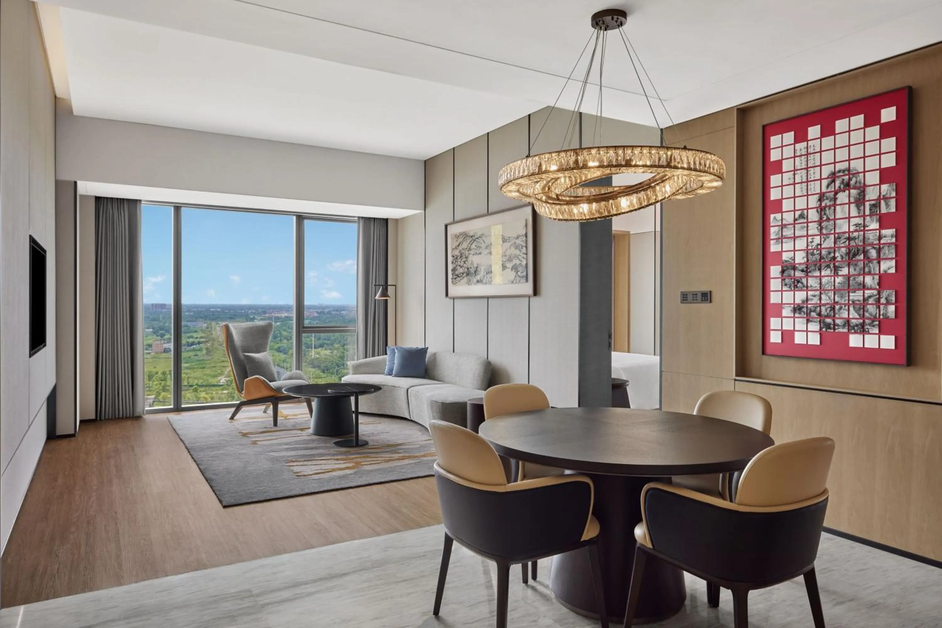 Bedroom in Sheraton Chengdu Pidu