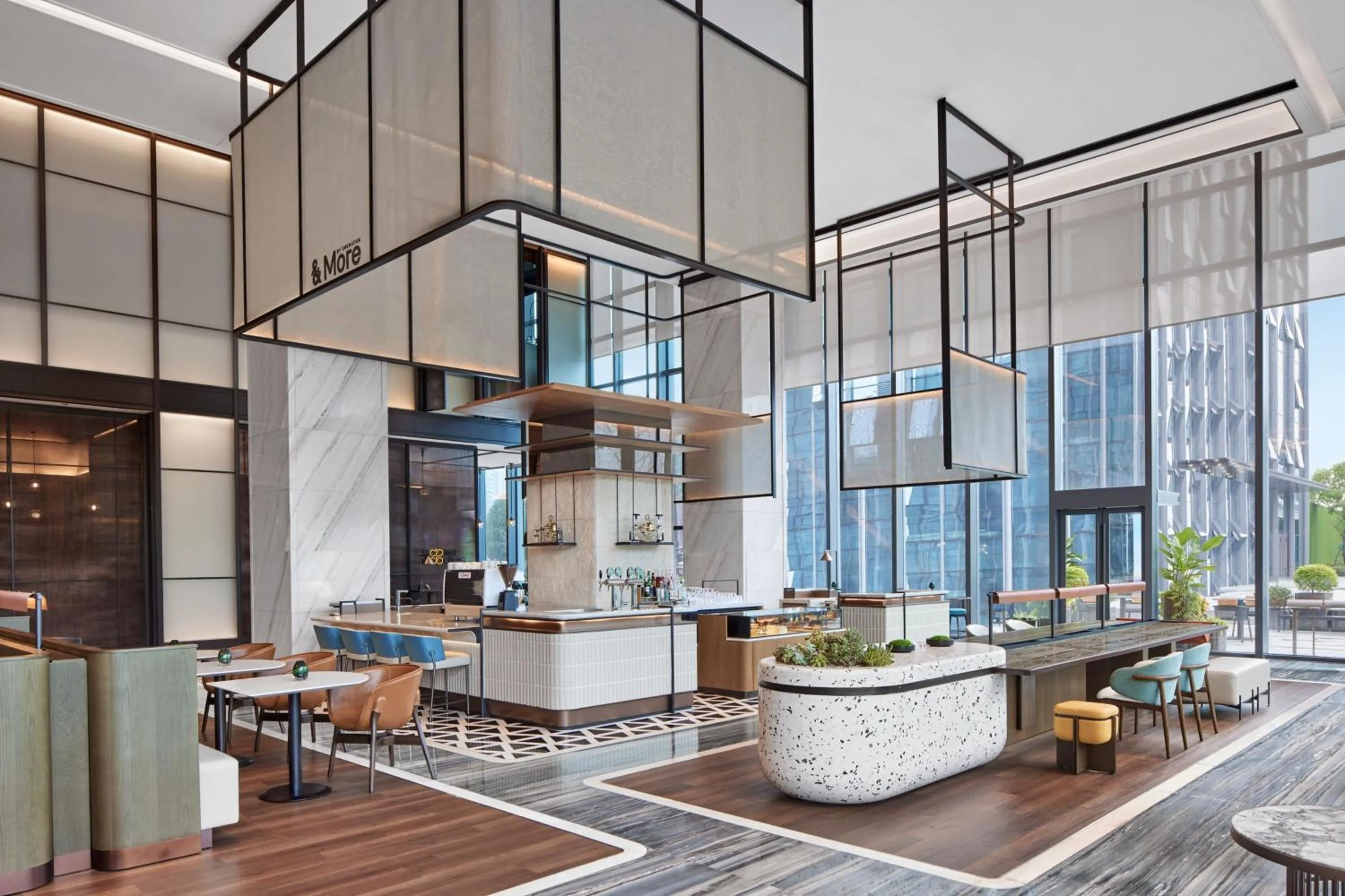 Lobby or reception in Sheraton Chengdu Pidu