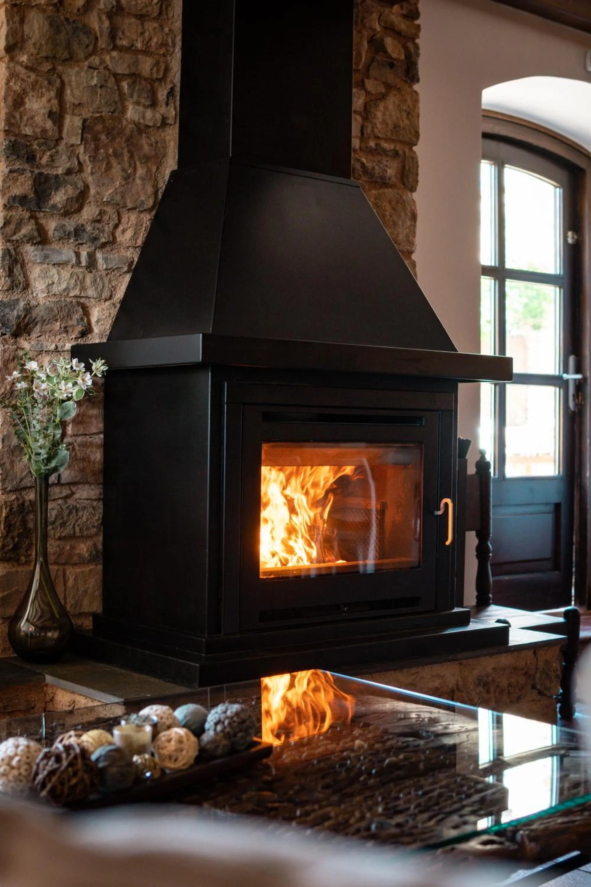 flat iron in Hotel Mas Mariassa