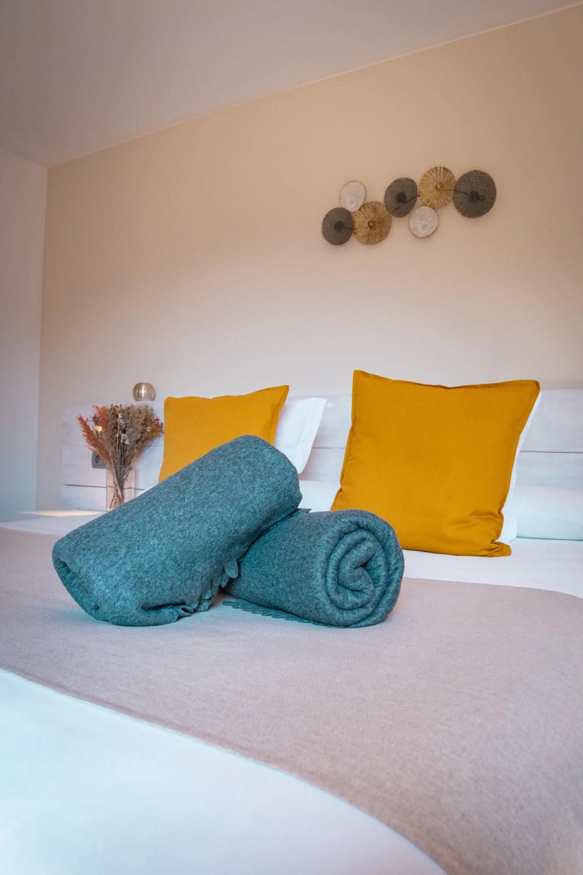 Bed in Hotel Mas Mariassa