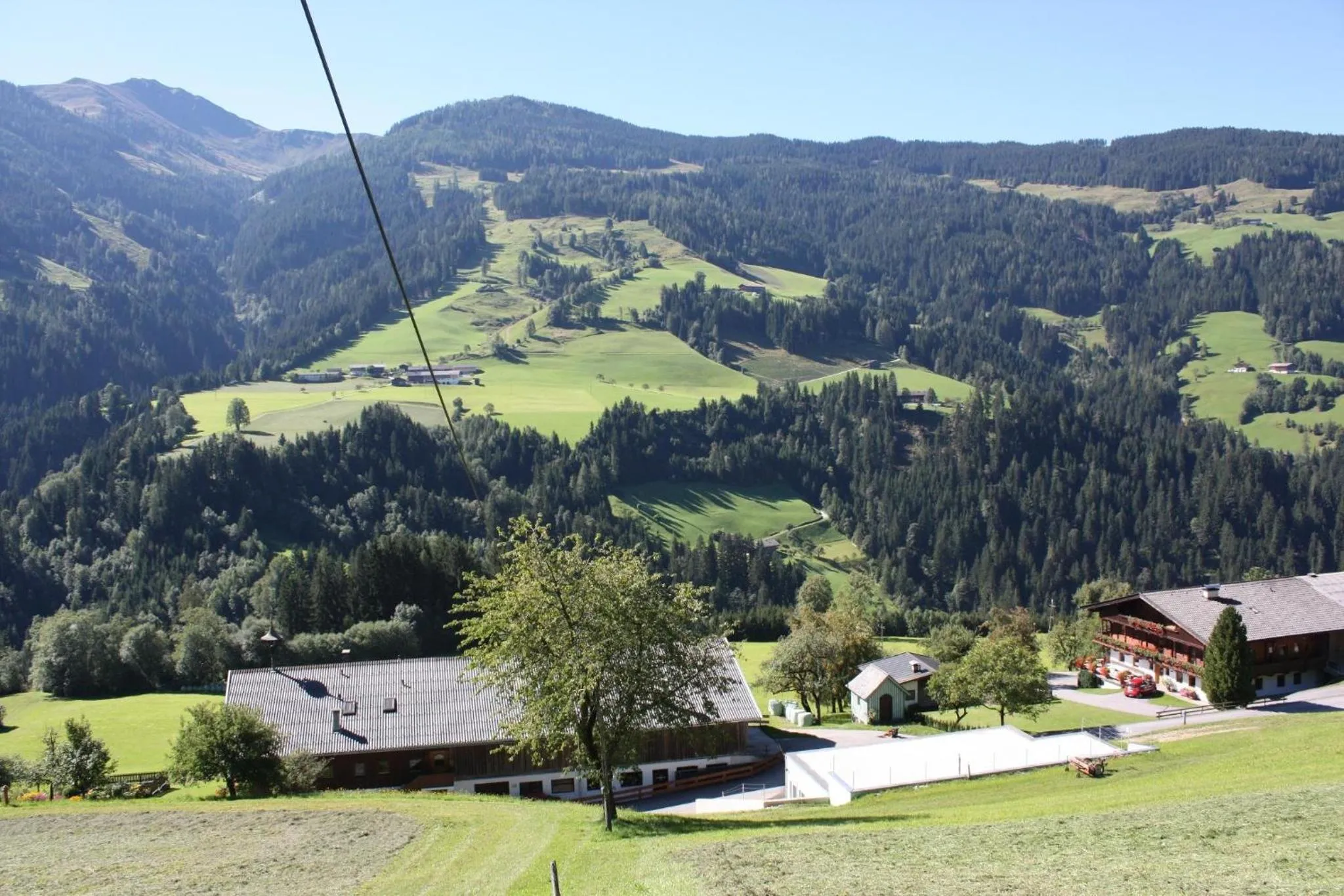 Natural landscape in Gruberhof
