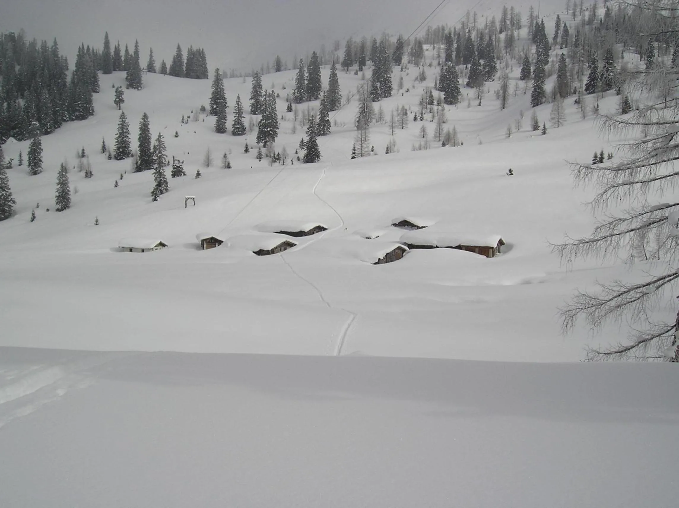 Natural landscape in Gruberhof