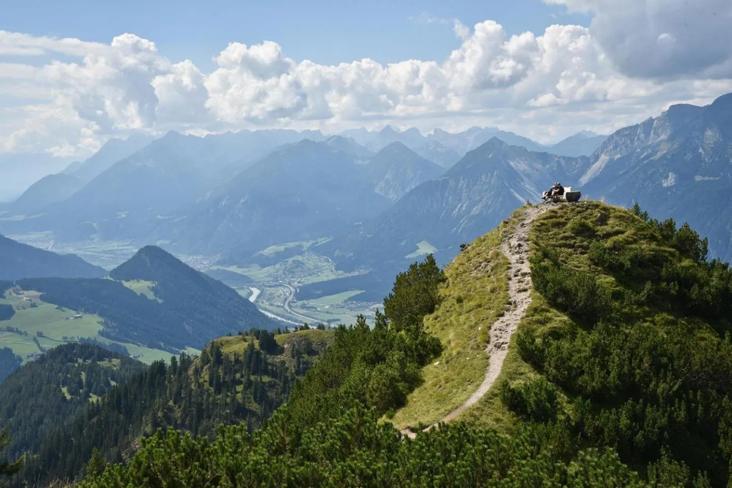 Natural landscape in Gruberhof