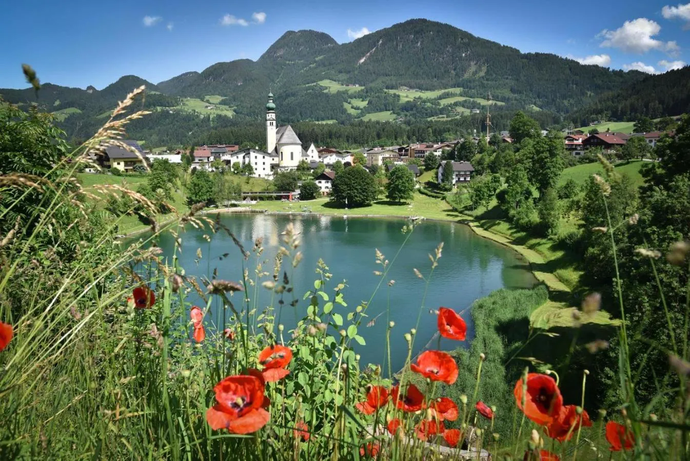 Natural landscape in Gruberhof
