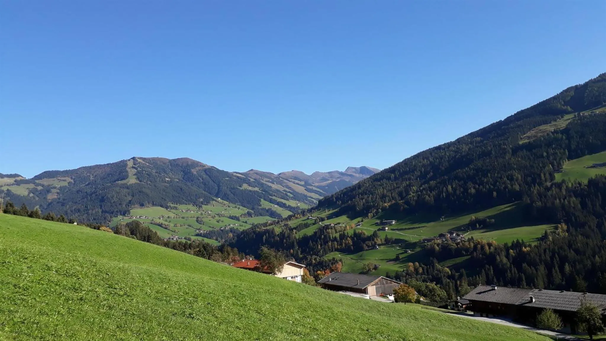 Natural landscape in Gruberhof