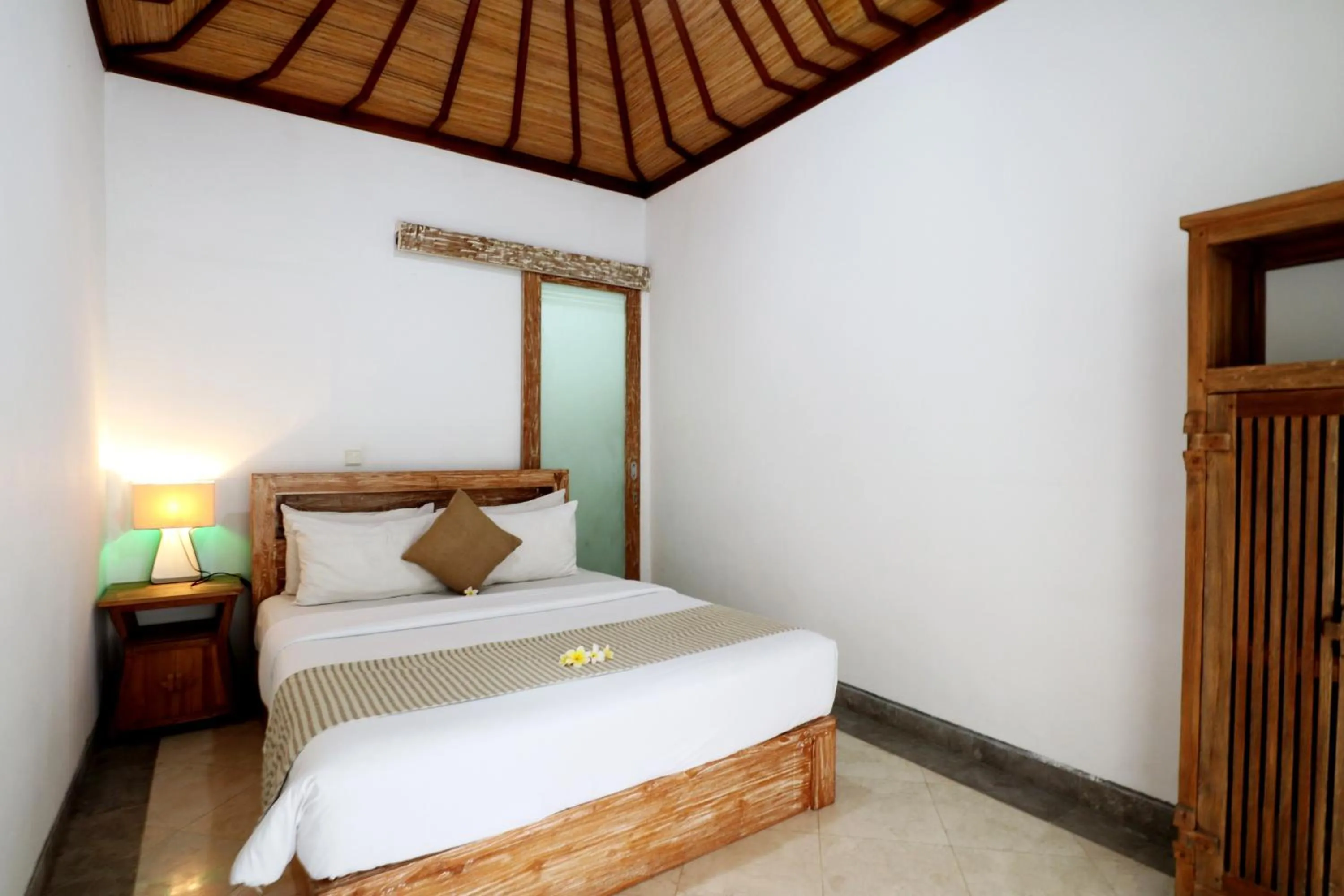 Bed in Aventus Resort Ubud