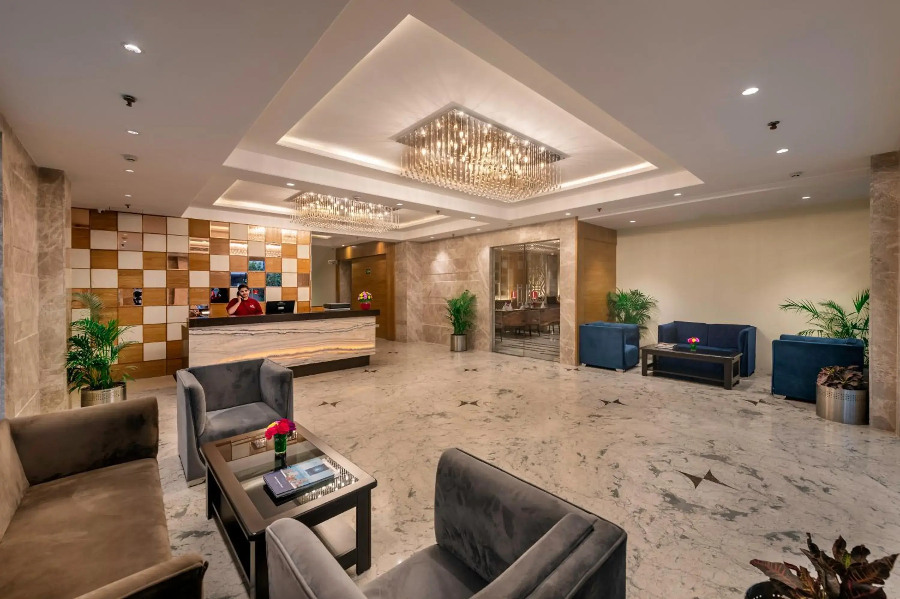 Lobby or reception in Lords Inn Jaipur Lobby or reception in Lords Inn Jaipur