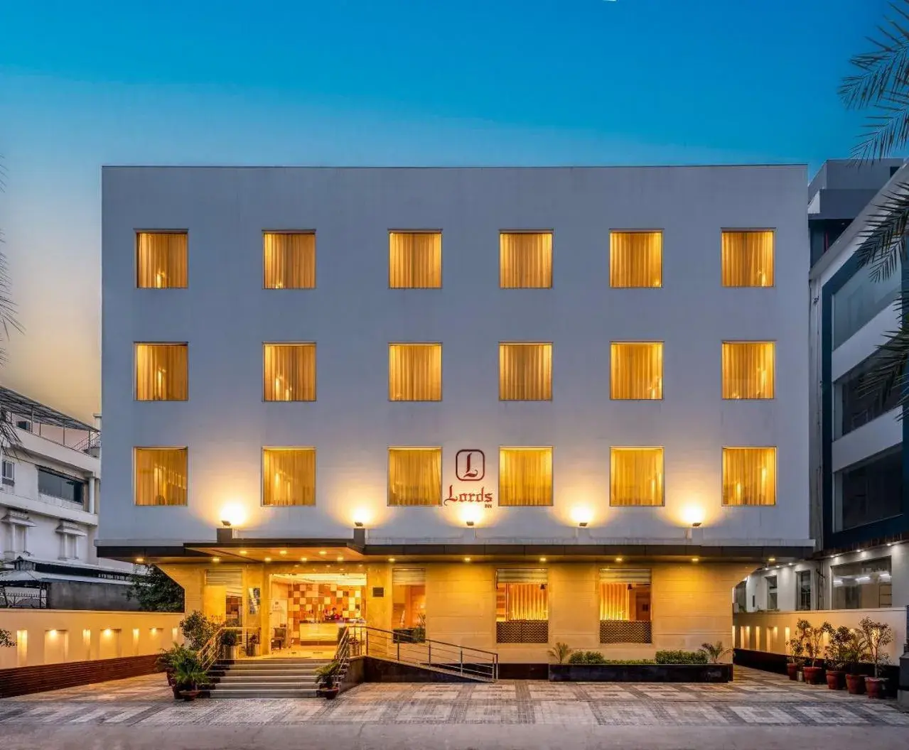 Property building in Lords Inn Jaipur Property building in Lords Inn Jaipur