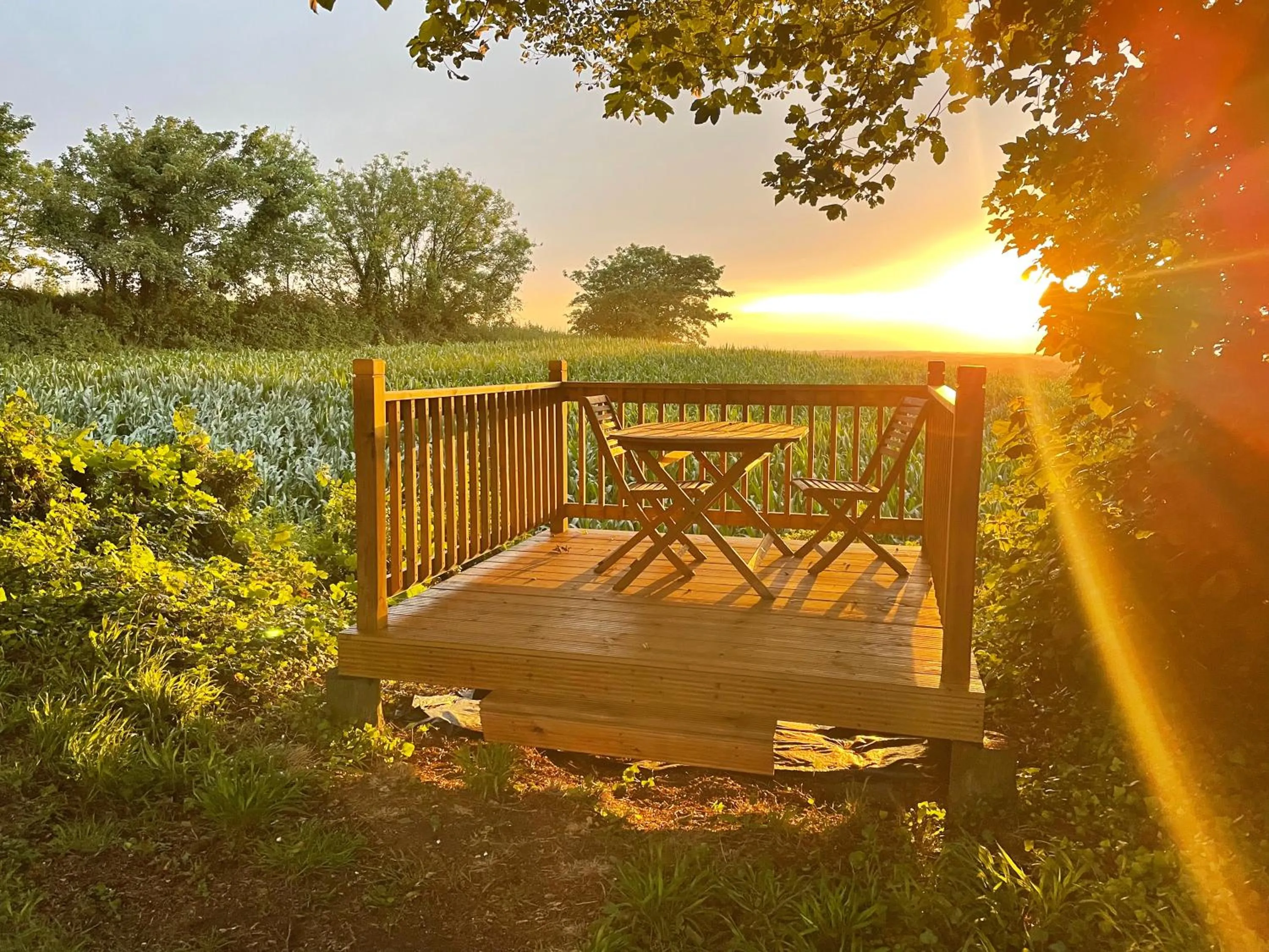 Sunset in Wynards Farm Sunset room