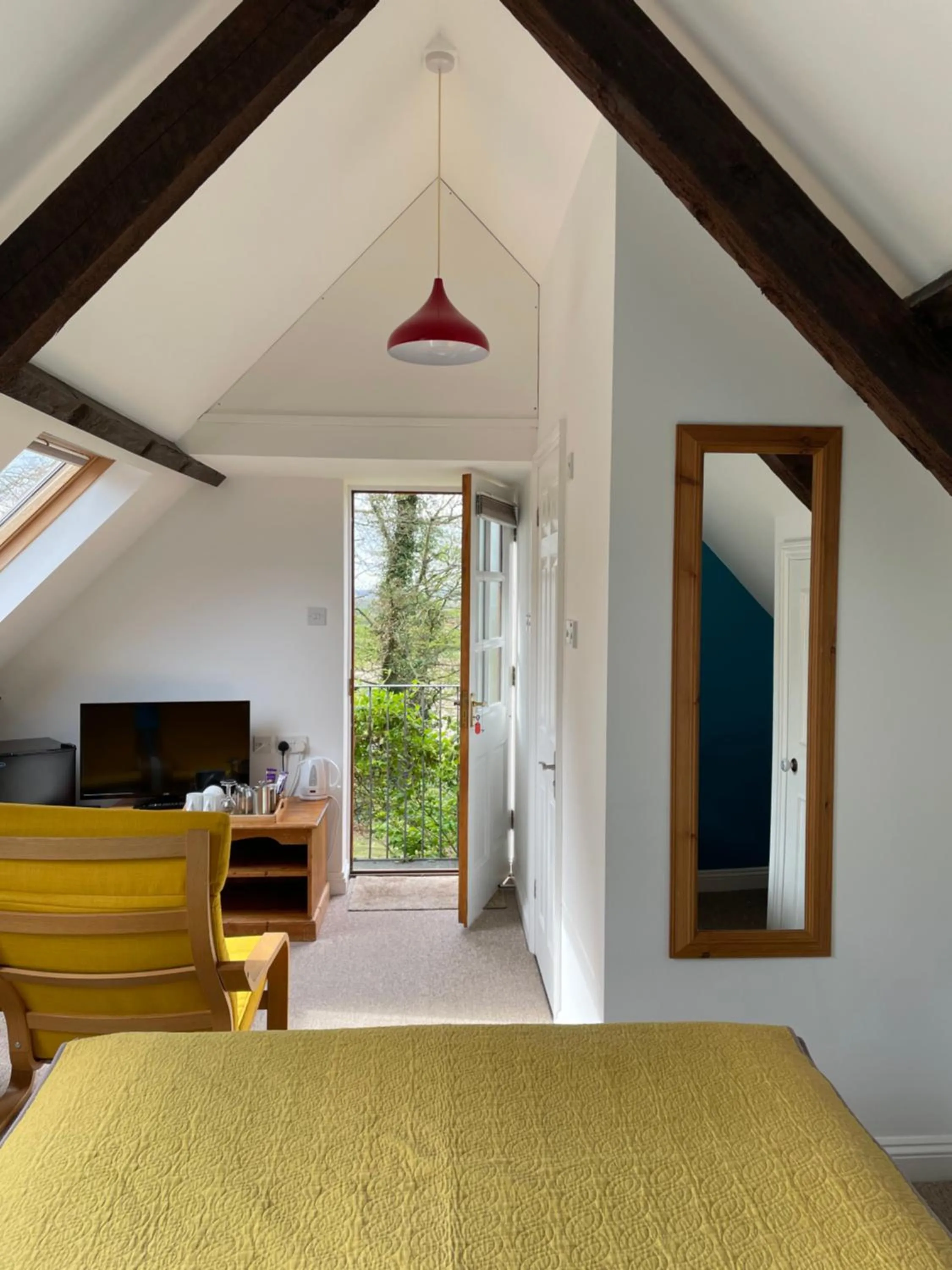 Bed in Wynards Farm Sunset room