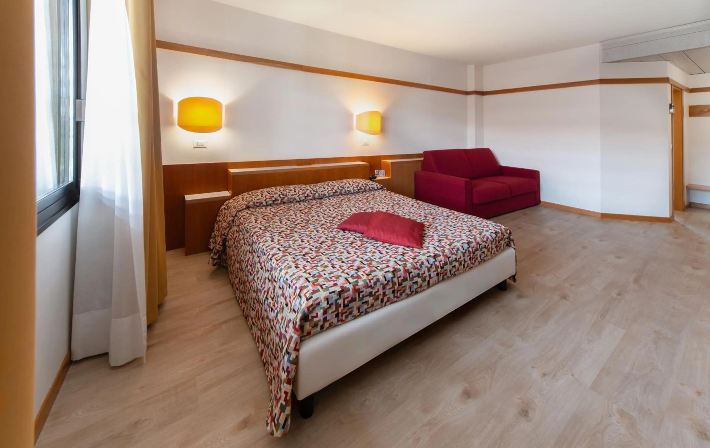 Bedroom, Bed in Bonotto Hotel Palladio