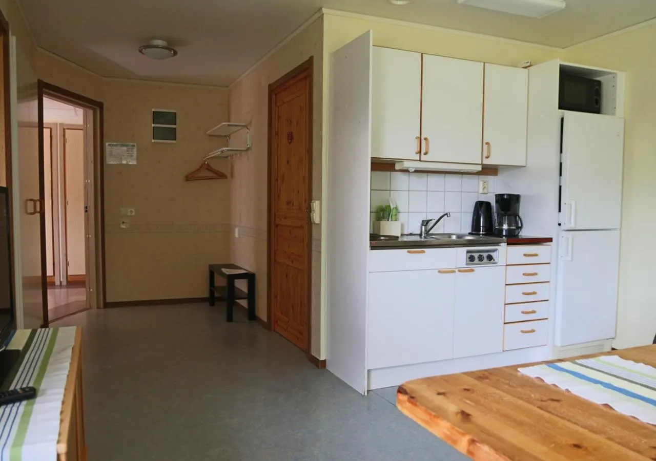 Kitchen or kitchenette in HusHotellHunge AB