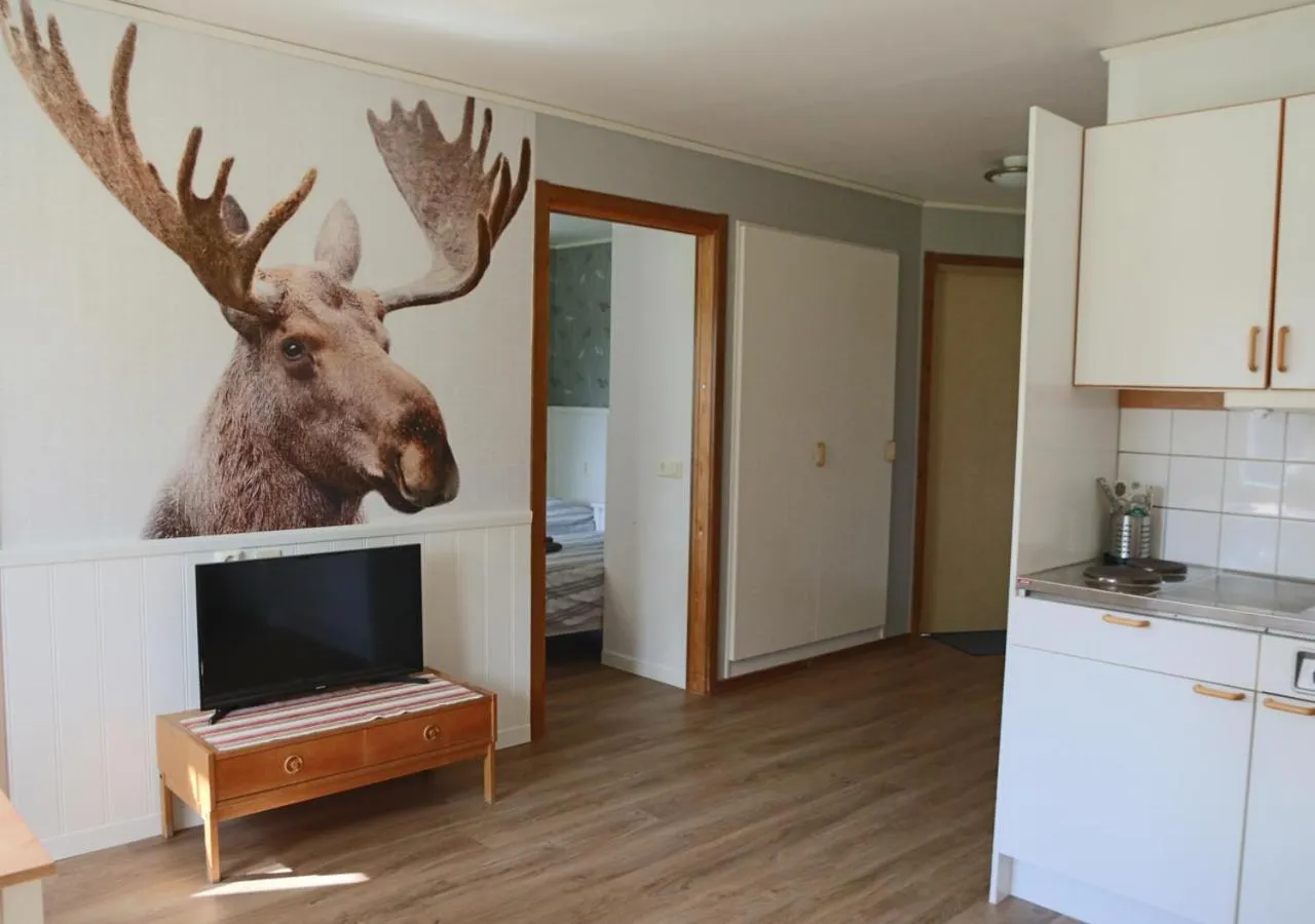 Kitchen or kitchenette in HusHotellHunge AB