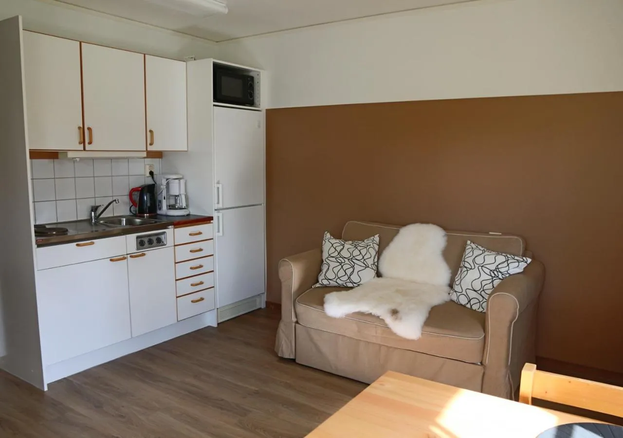 Kitchen or kitchenette in HusHotellHunge AB