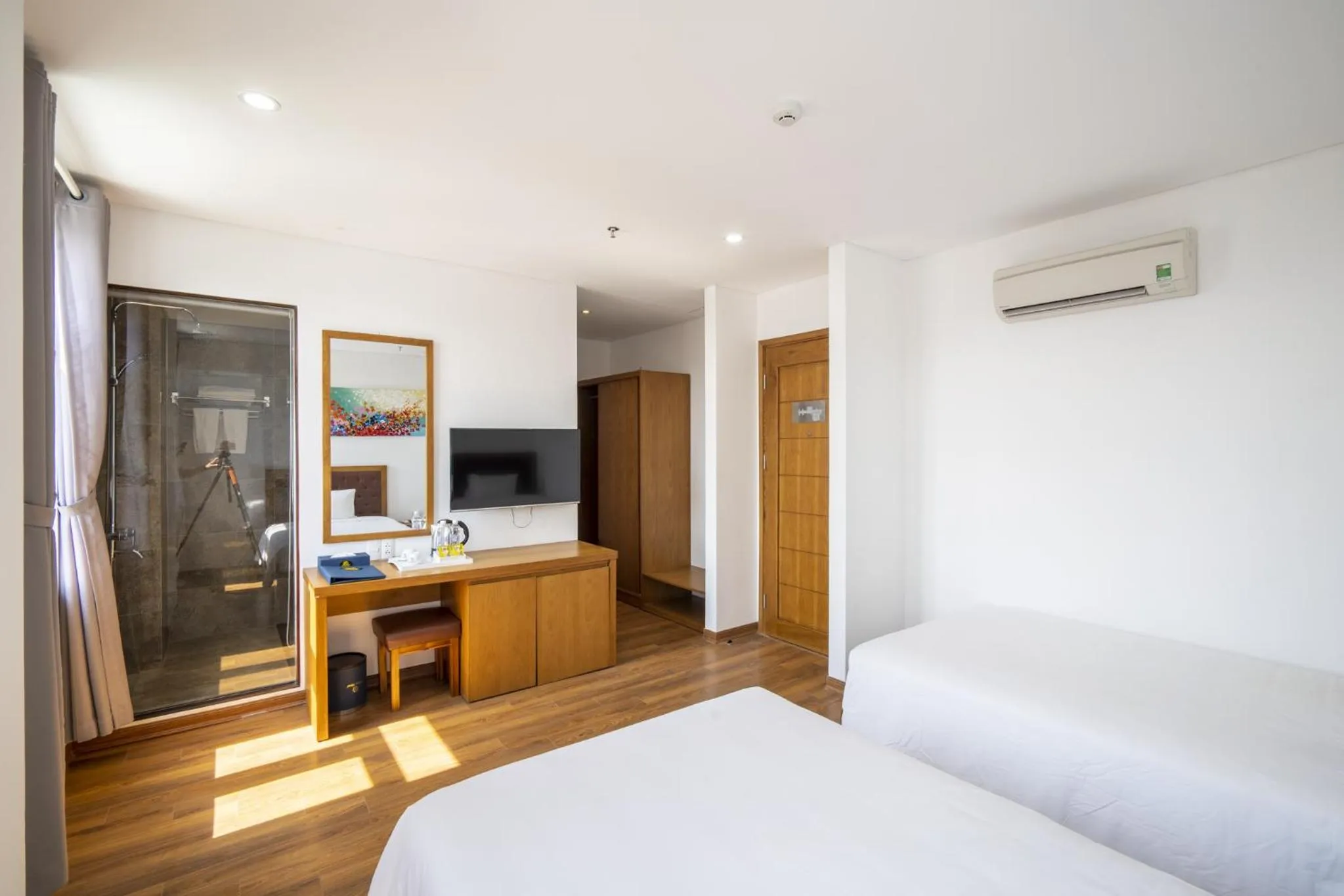 Bedroom, Bed in Hai Trieu Hotel