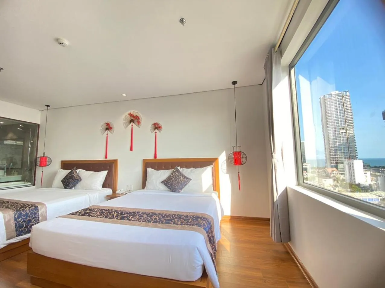 Bedroom, Bed in Hai Trieu Hotel