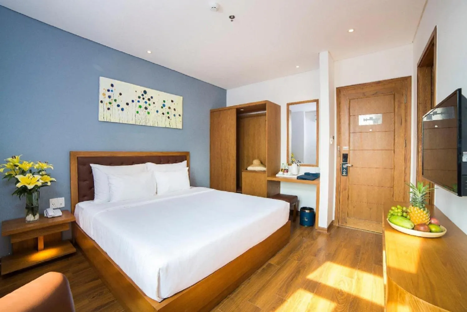 Bed in Hai Trieu Hotel