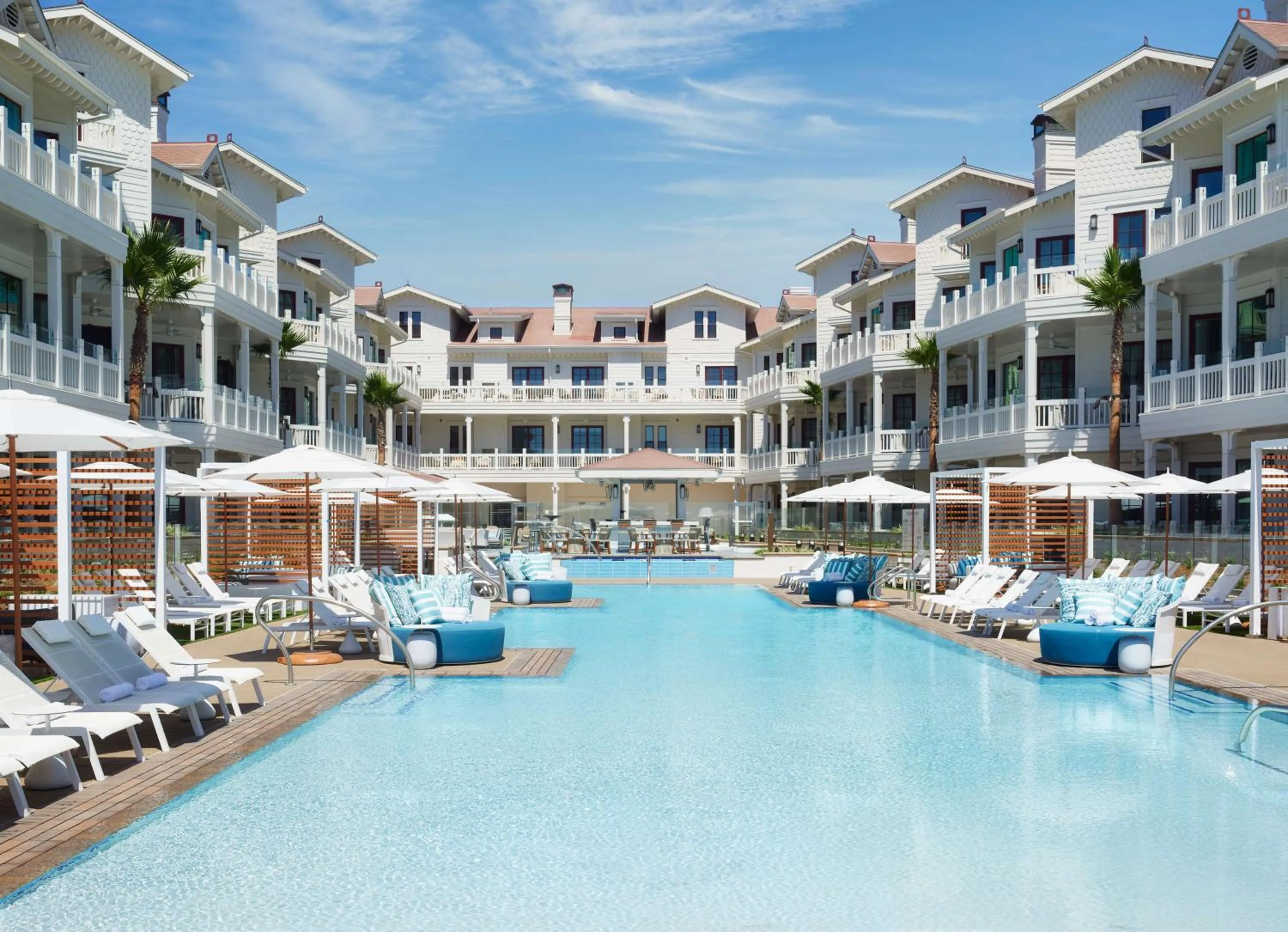 Pool view in Shore House at The Del, LXR Hotels & Resorts