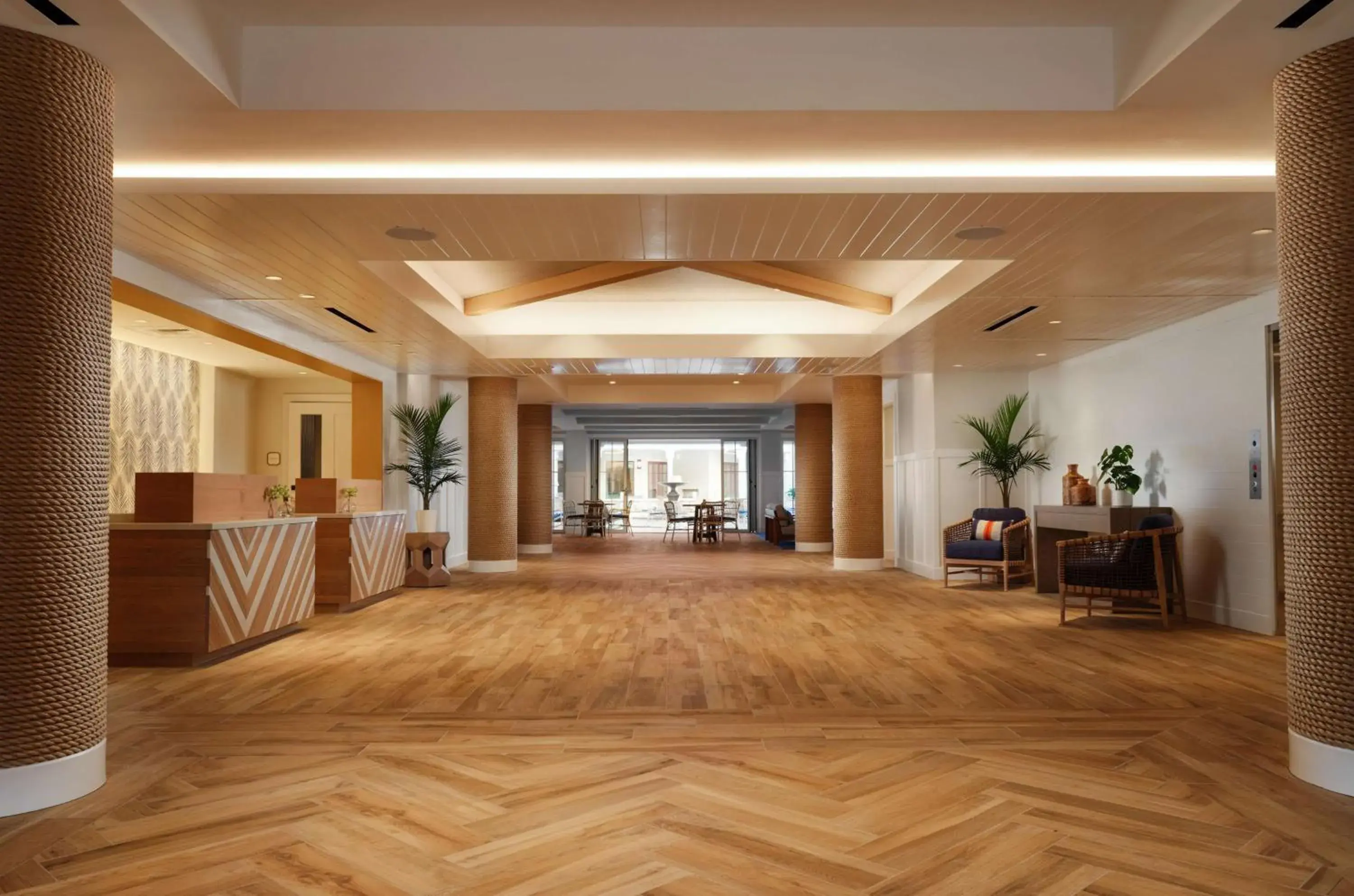 Lobby or reception in Shore House at The Del, LXR Hotels & Resorts Lobby or reception in Shore House at The Del, LXR Hotels & Resorts