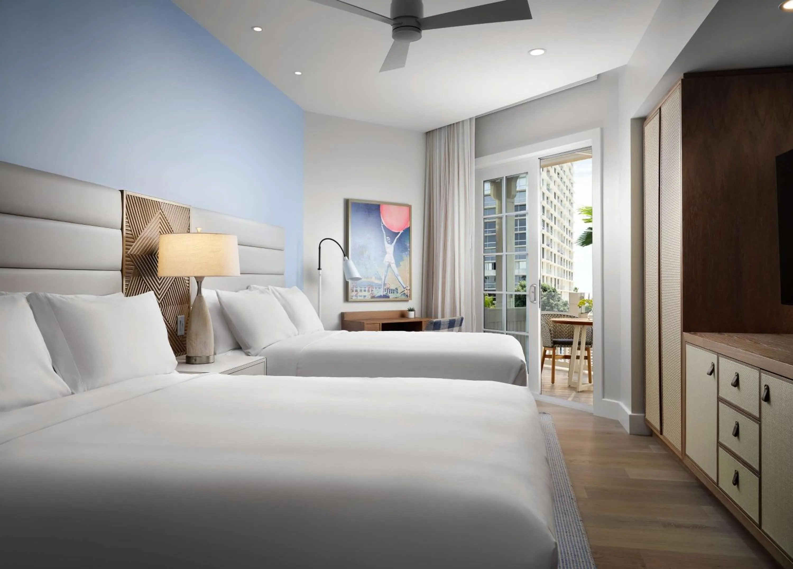 Bed in Shore House at The Del, LXR Hotels & Resorts