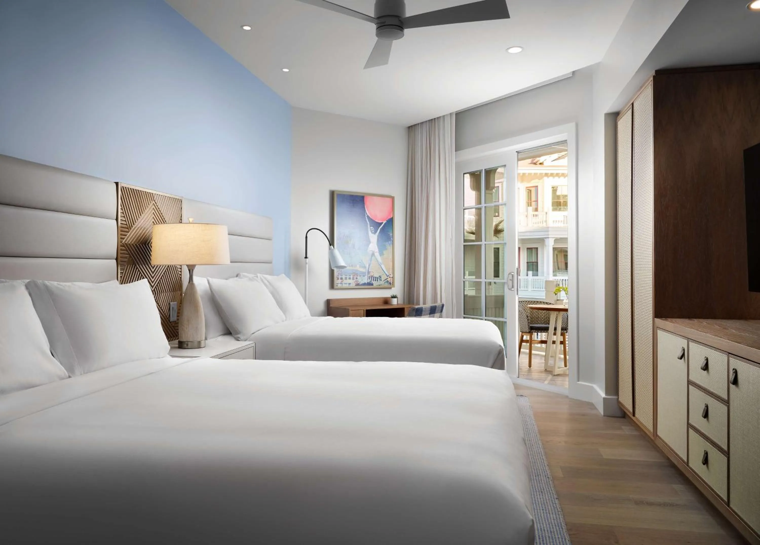 Bed in Shore House at The Del, LXR Hotels & Resorts