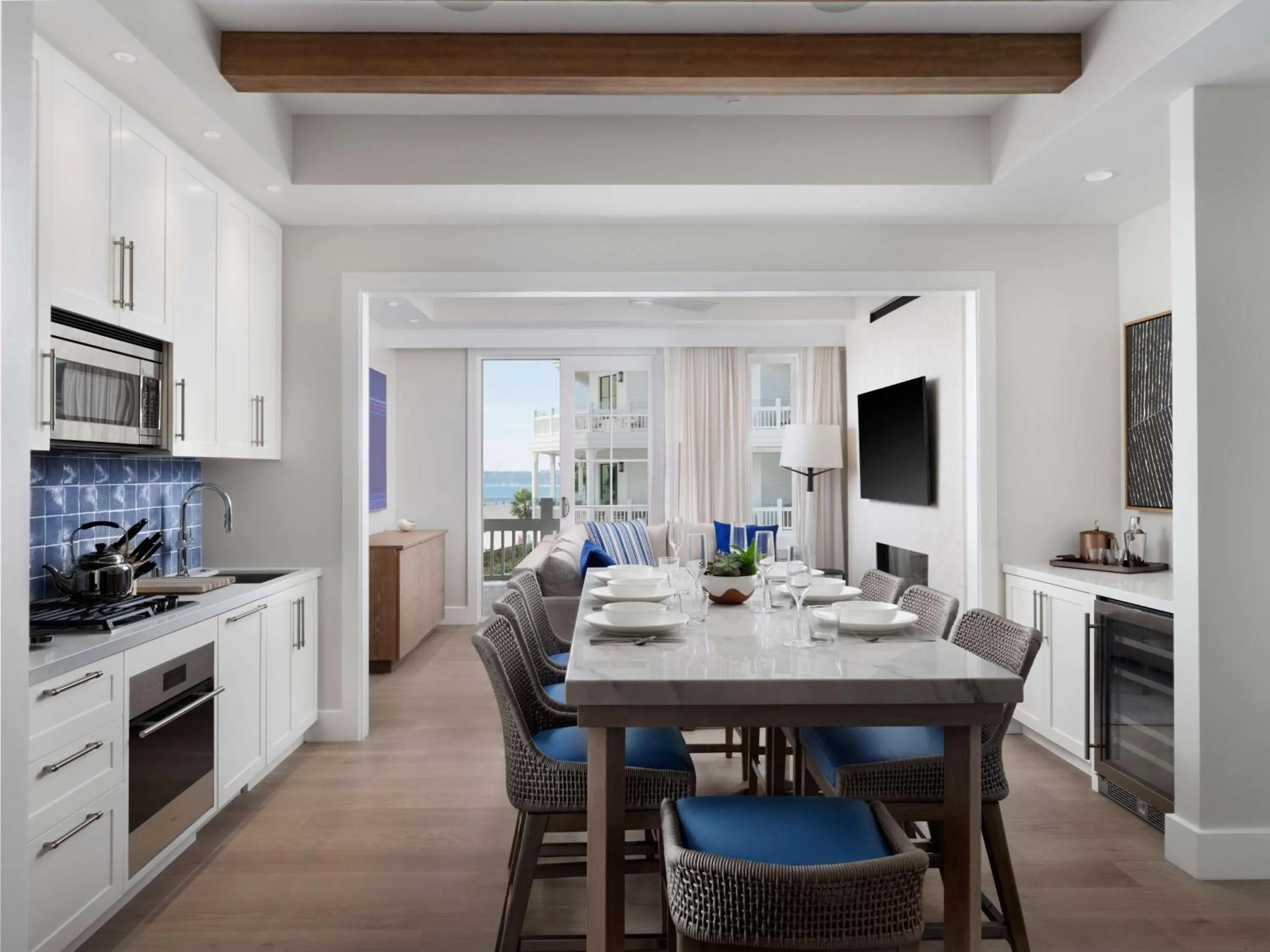 Kitchen or kitchenette in Shore House at The Del, LXR Hotels & Resorts