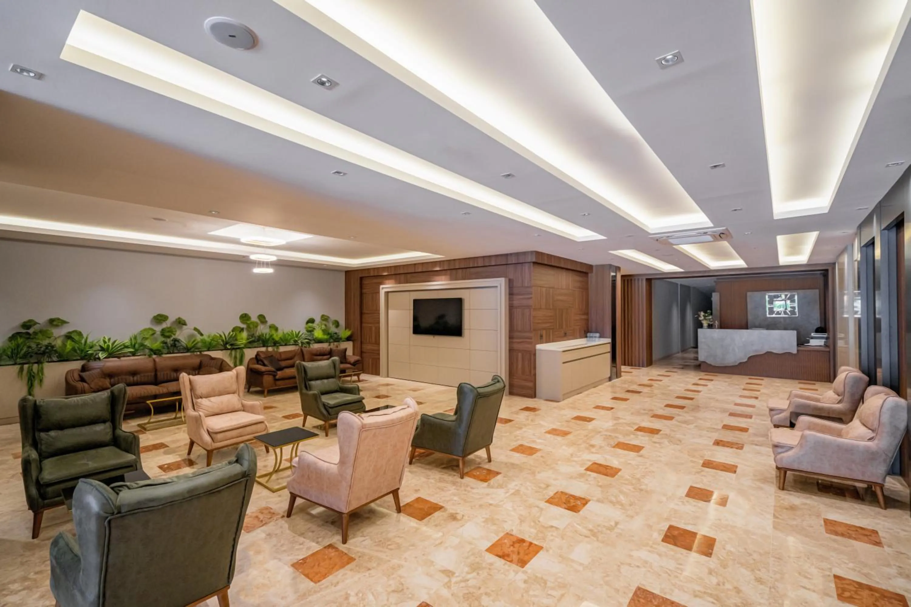Lobby or reception in New Safir Apart Hotel