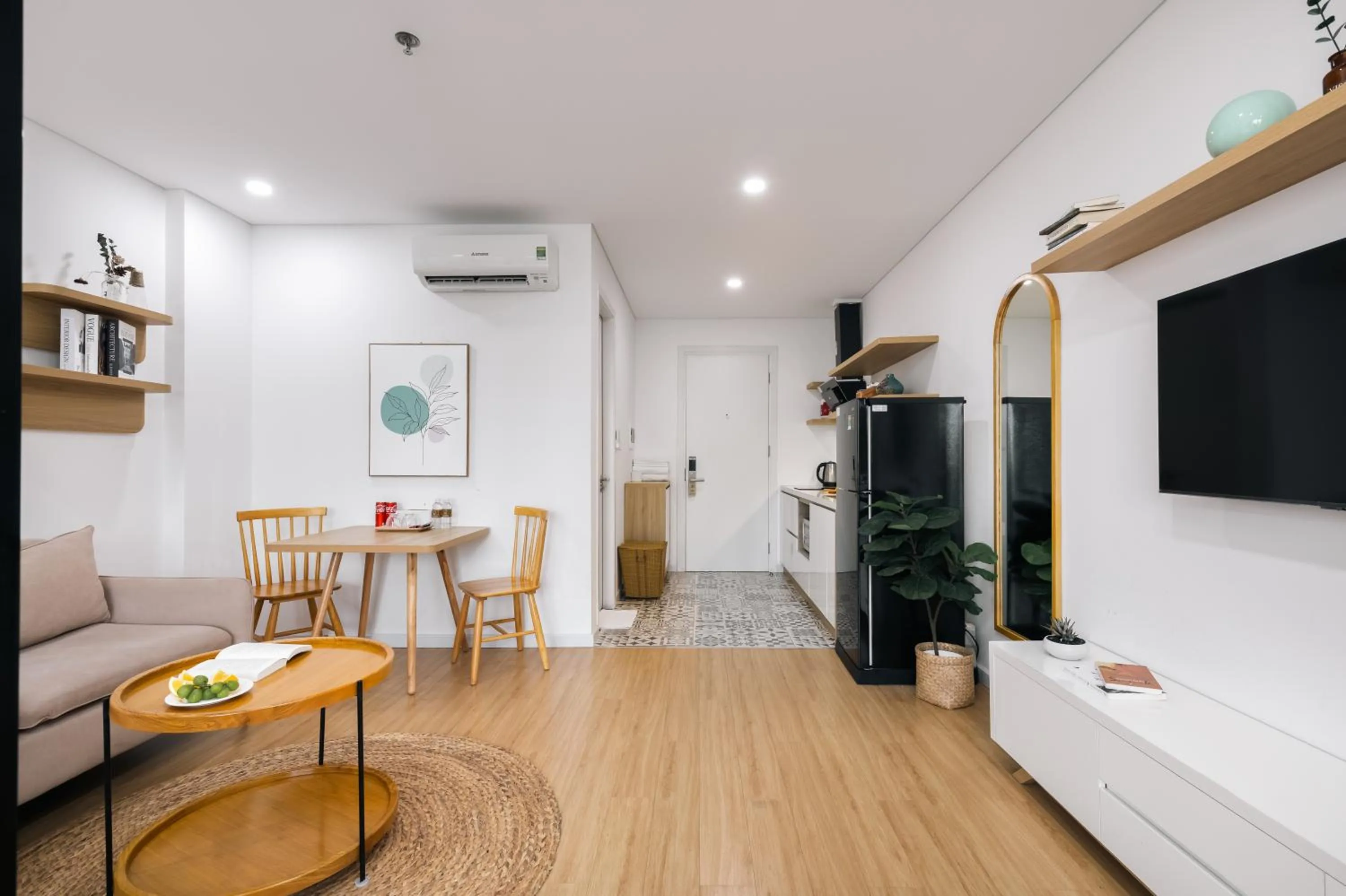 Living room in LAGOM APARTMENT AND HOTEL