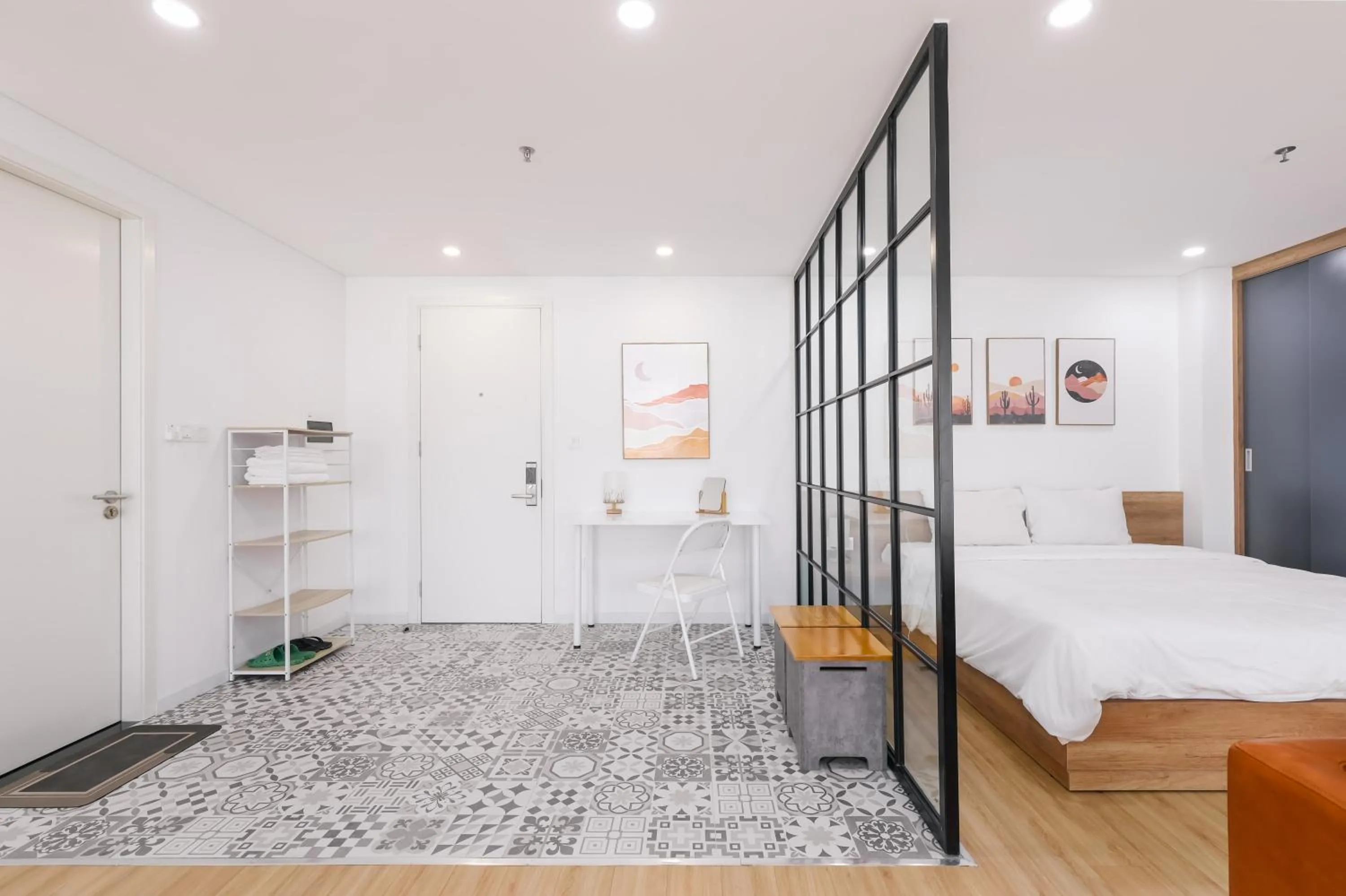 Photo of the whole room, Bed in LAGOM APARTMENT AND HOTEL