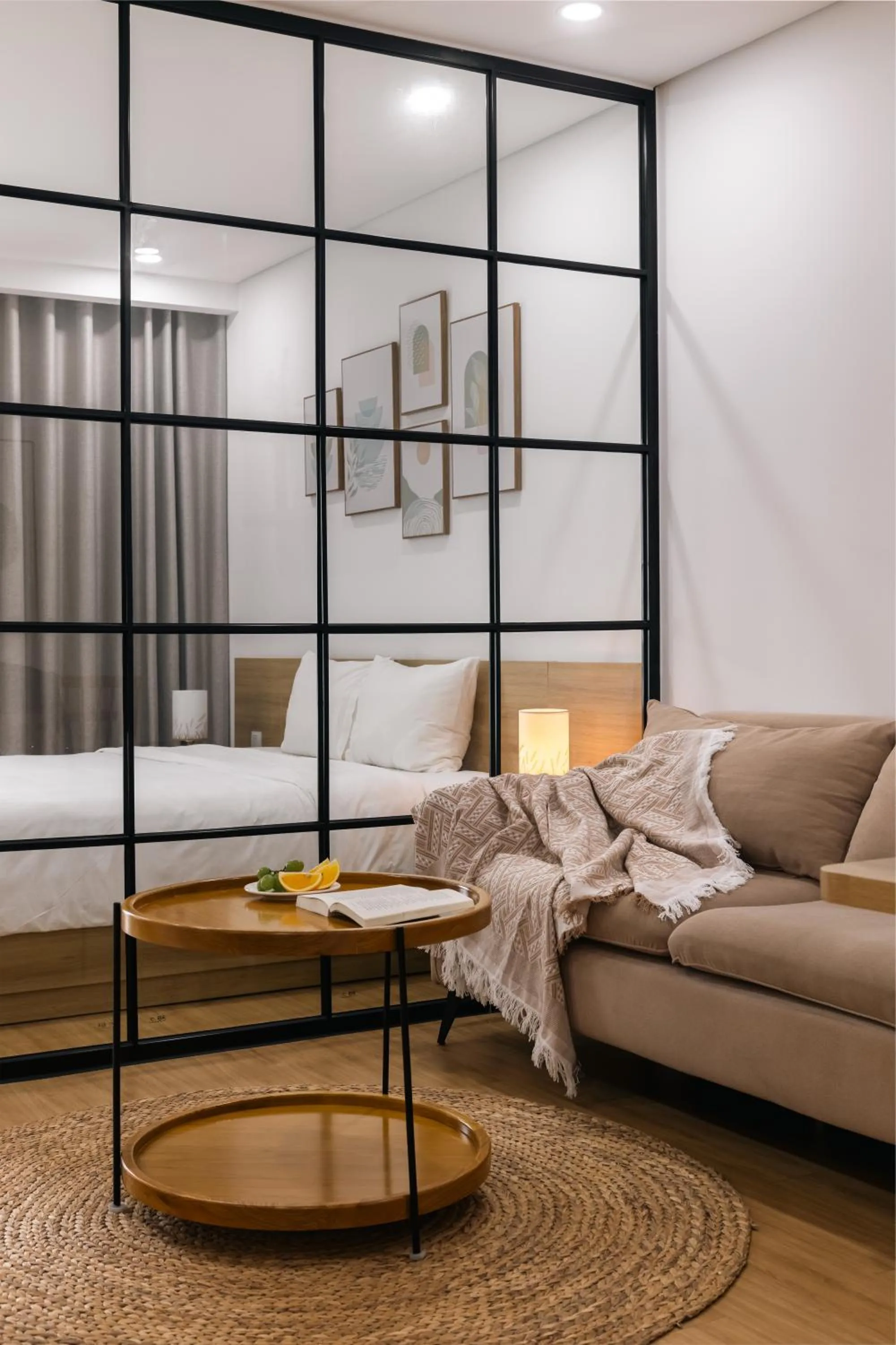 Living room in LAGOM APARTMENT AND HOTEL