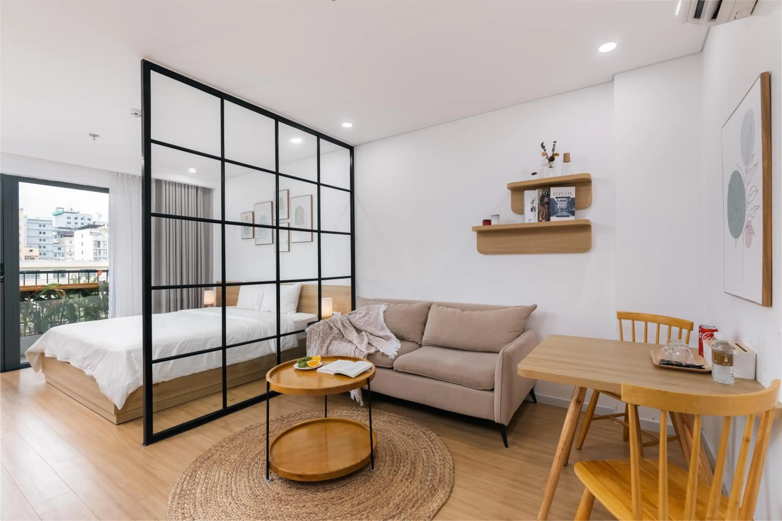 Bedroom, Bed in LAGOM APARTMENT AND HOTEL