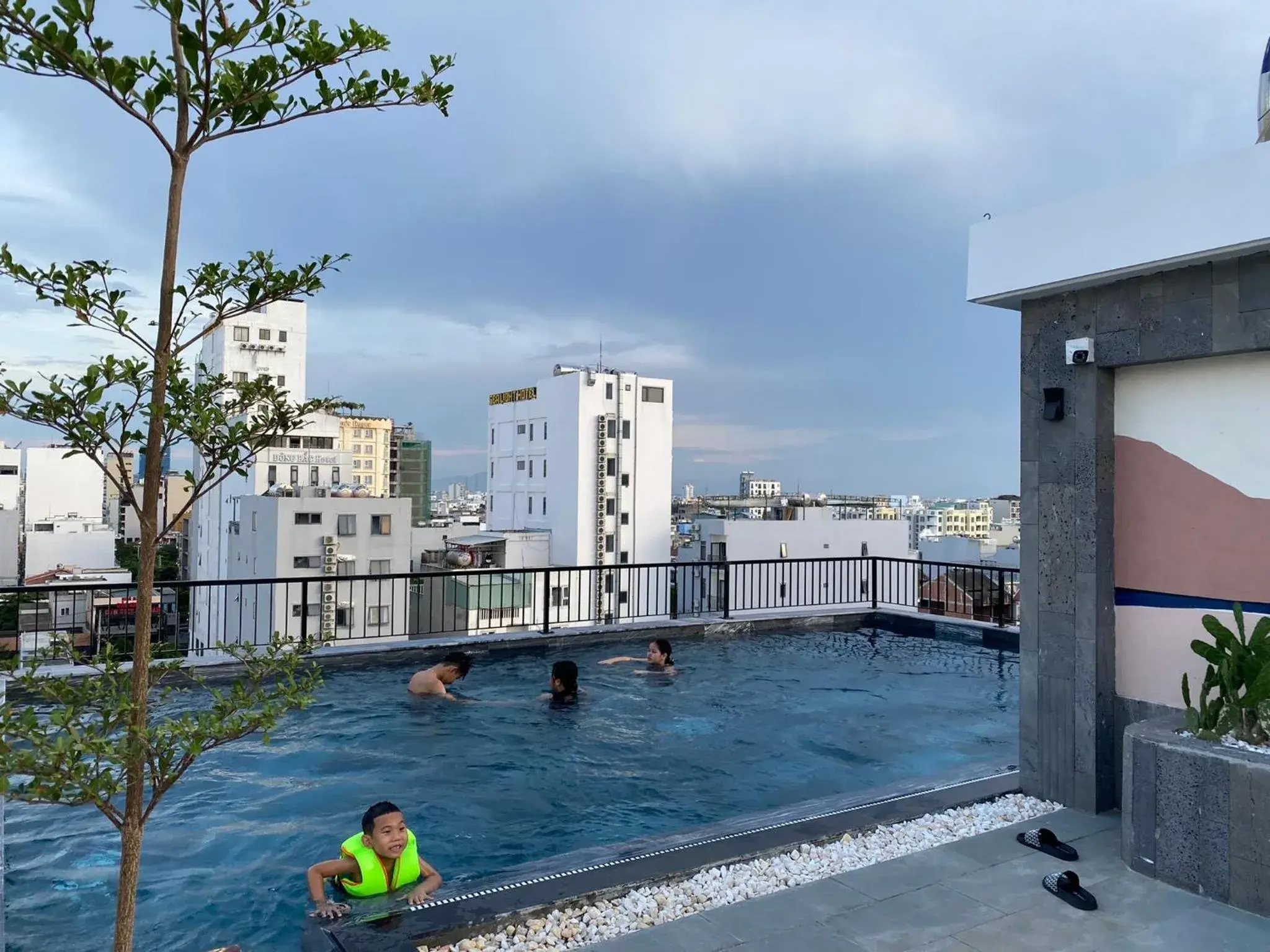 Swimming pool in LAGOM APARTMENT AND HOTEL Swimming pool in LAGOM APARTMENT AND HOTEL