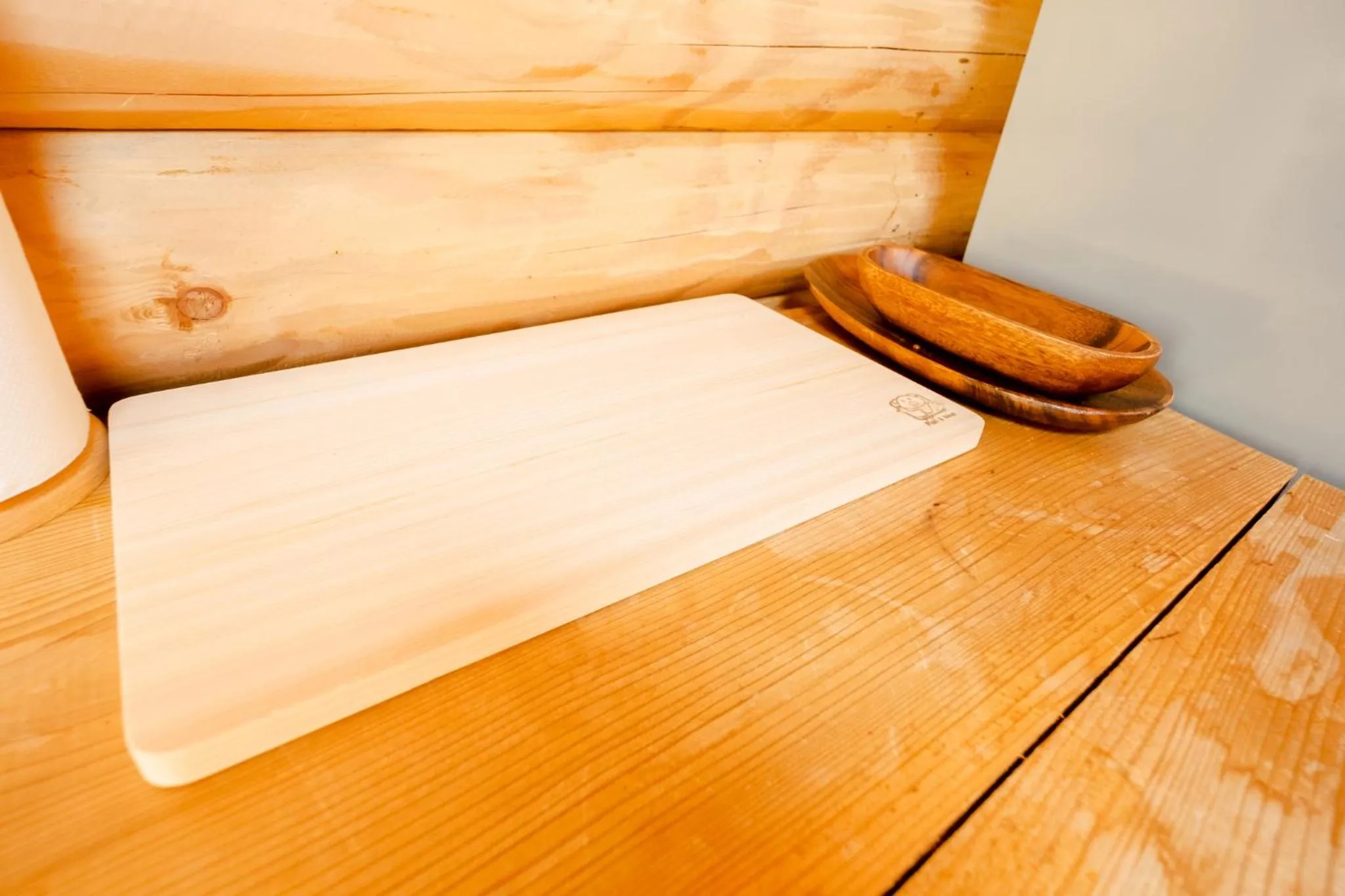 kitchen in Lake Toya Hillside House