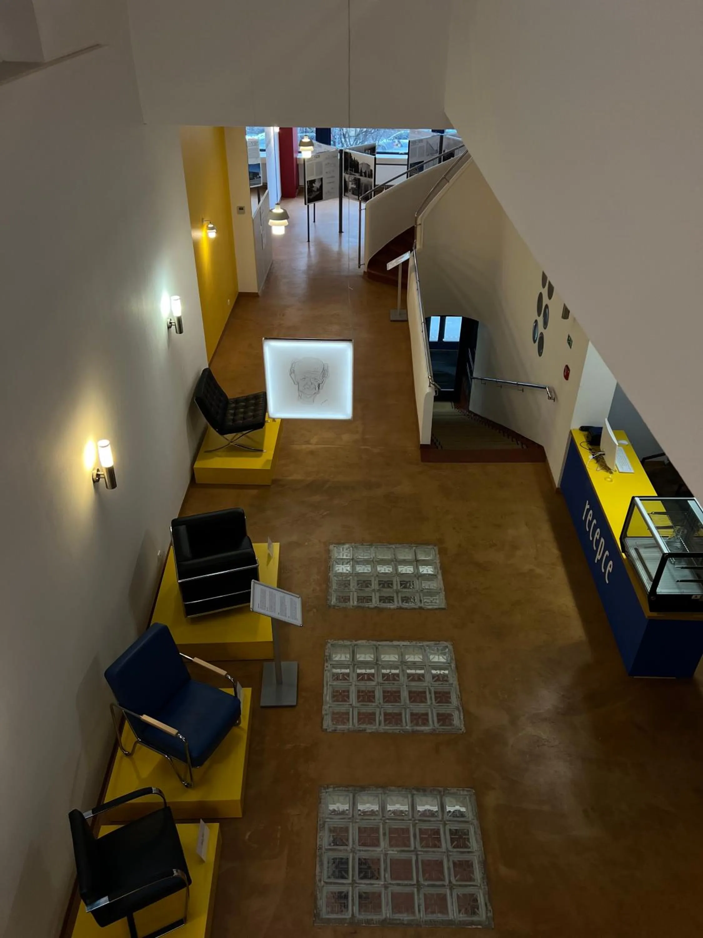 Seating area in Hotel Avion - National Cultural Monument - ICONIC HOUSES ORG