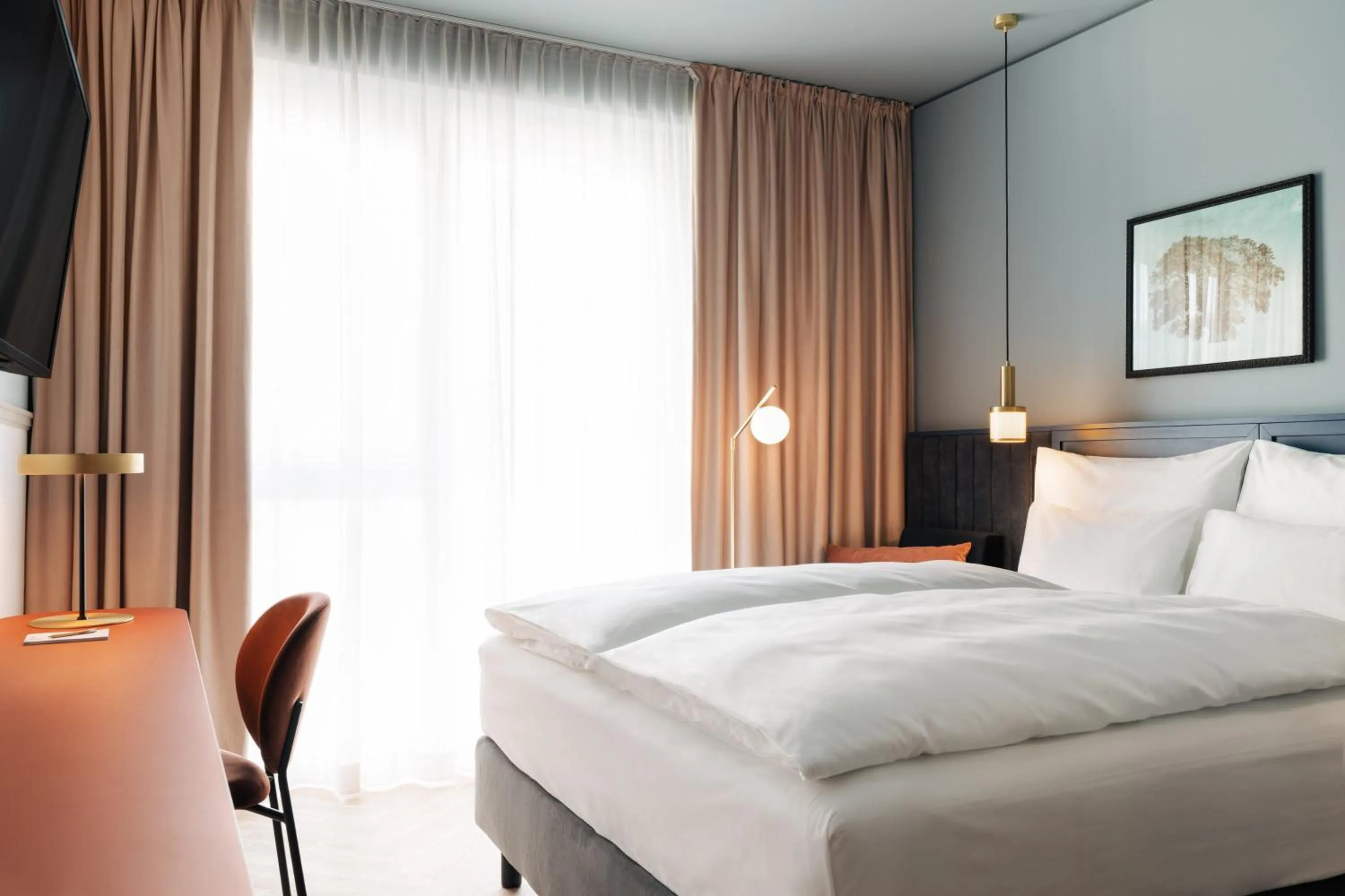 Bed in Hotel Galántha