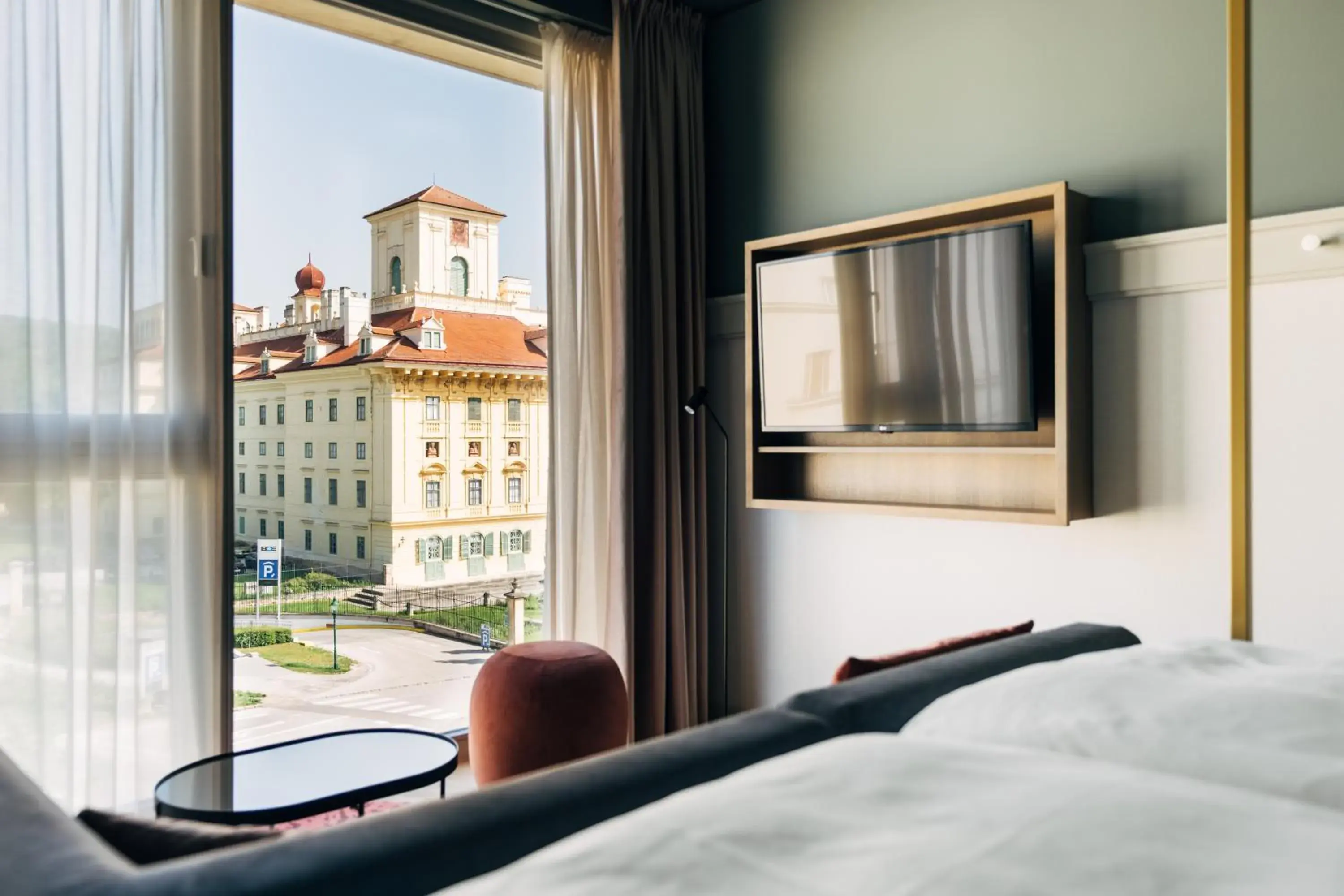 Family Room with Castle View in Hotel Galántha Family Room with Castle View in Hotel Galántha