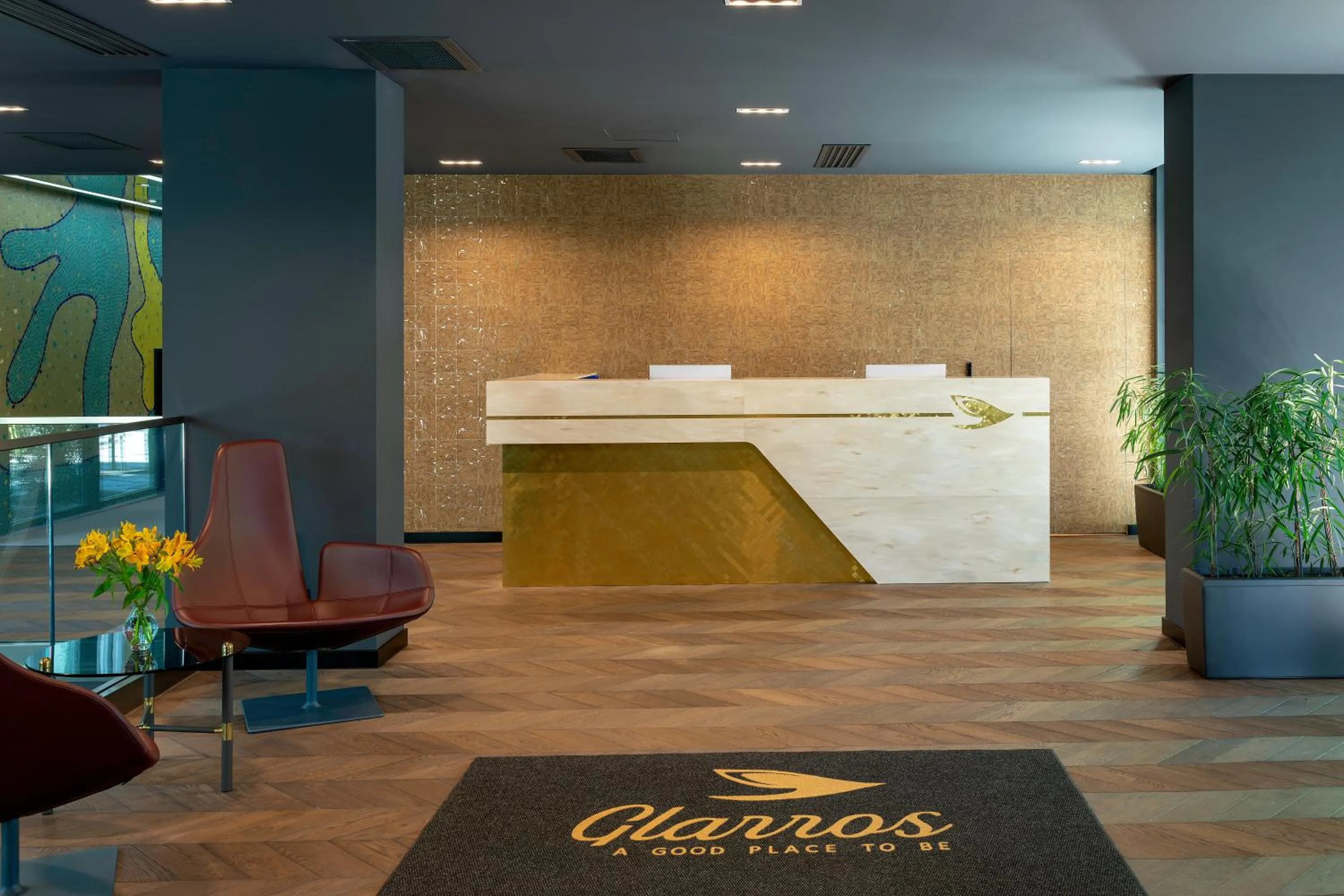 Lobby or reception in Glarros OldTown