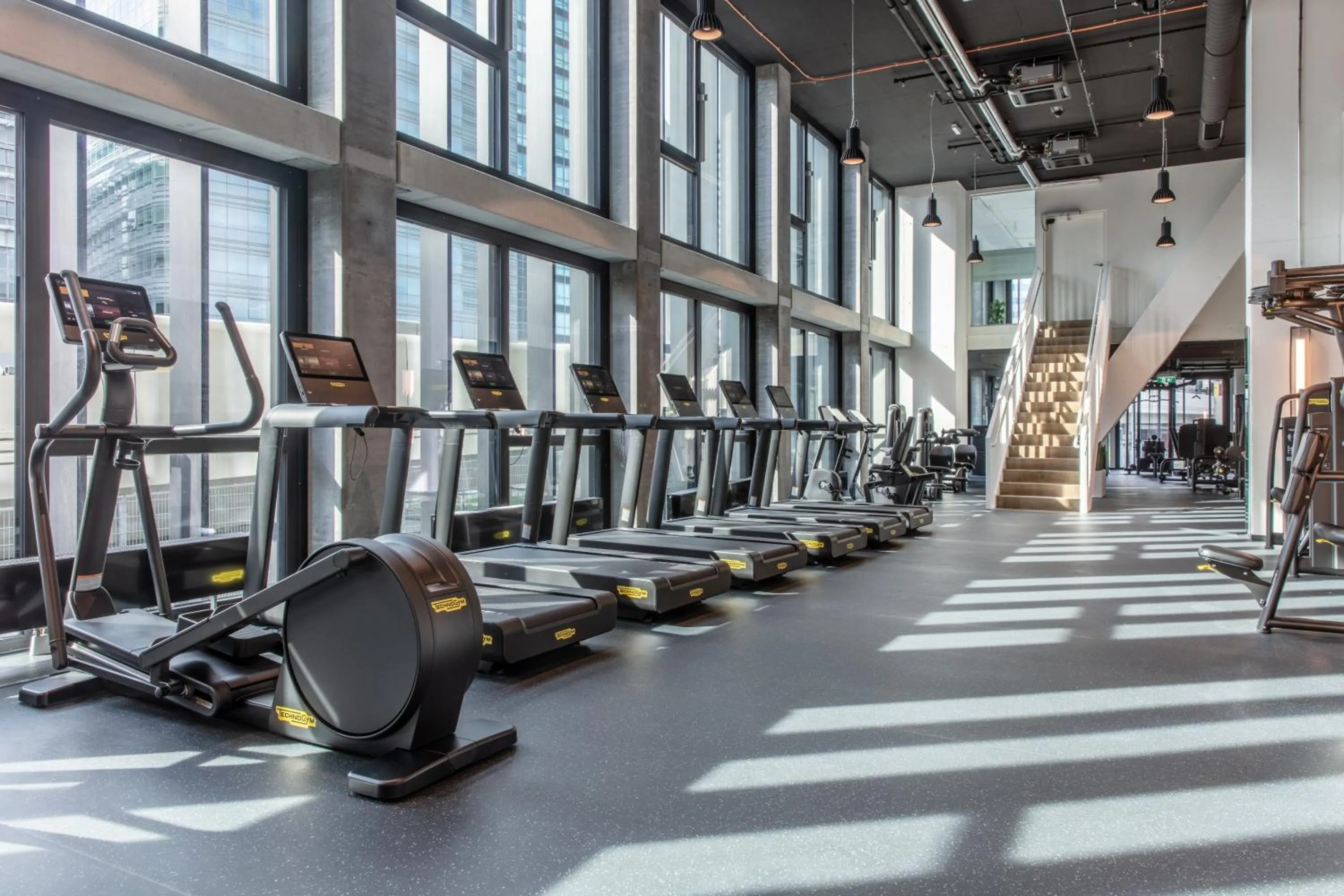 Fitness centre/facilities in District Living