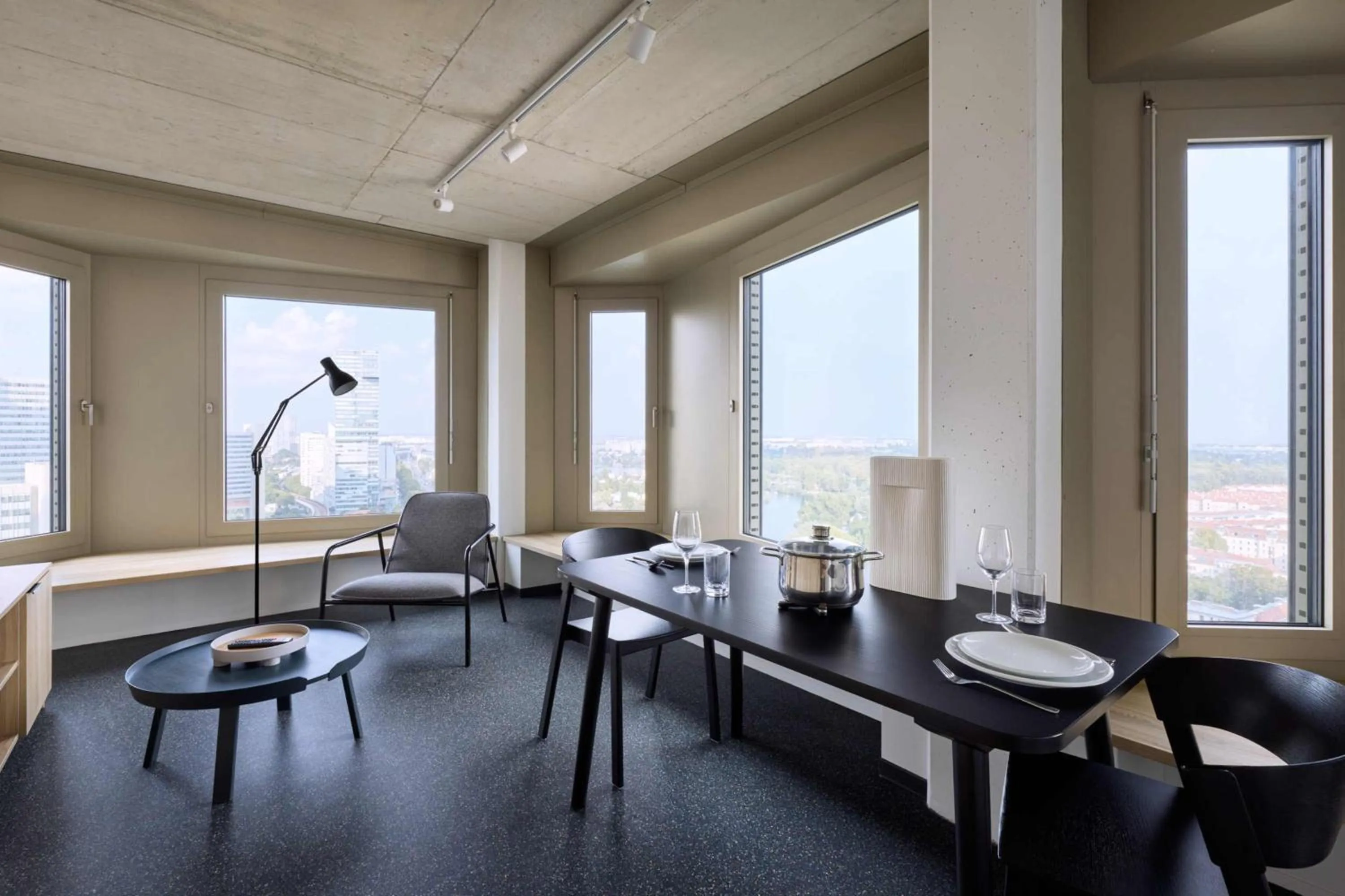 Dining area in District Living