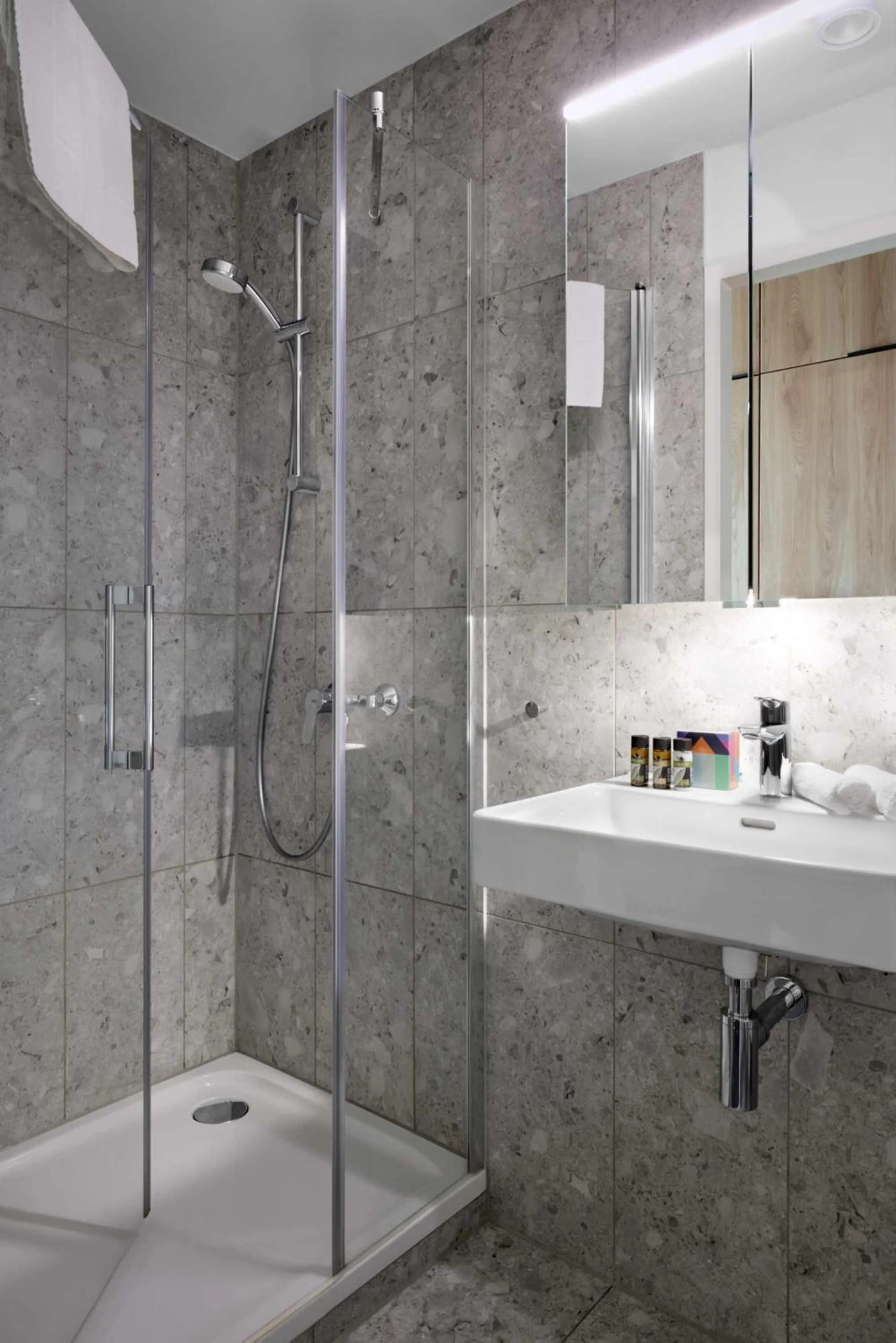 Shower in District Living