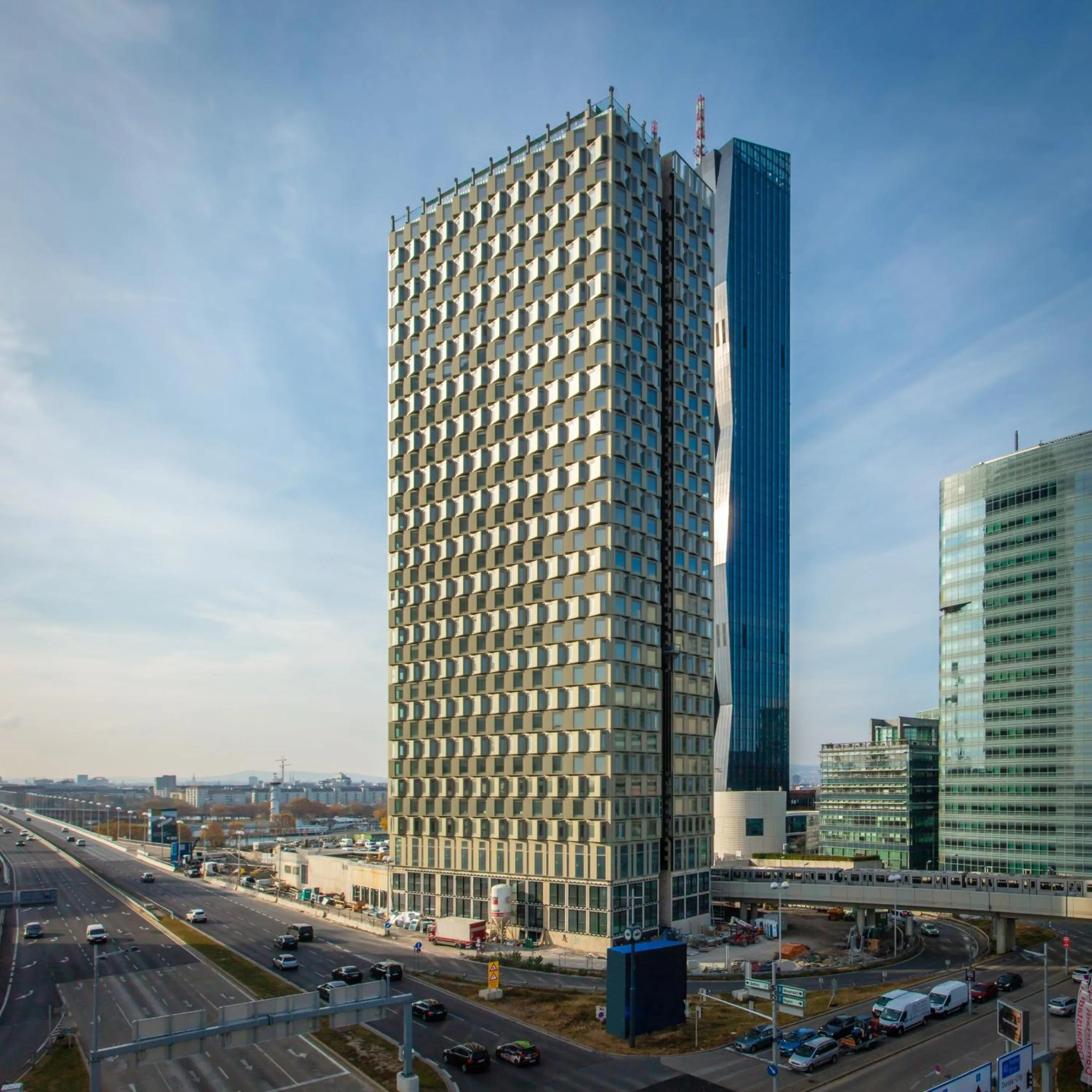 Property building in District Living