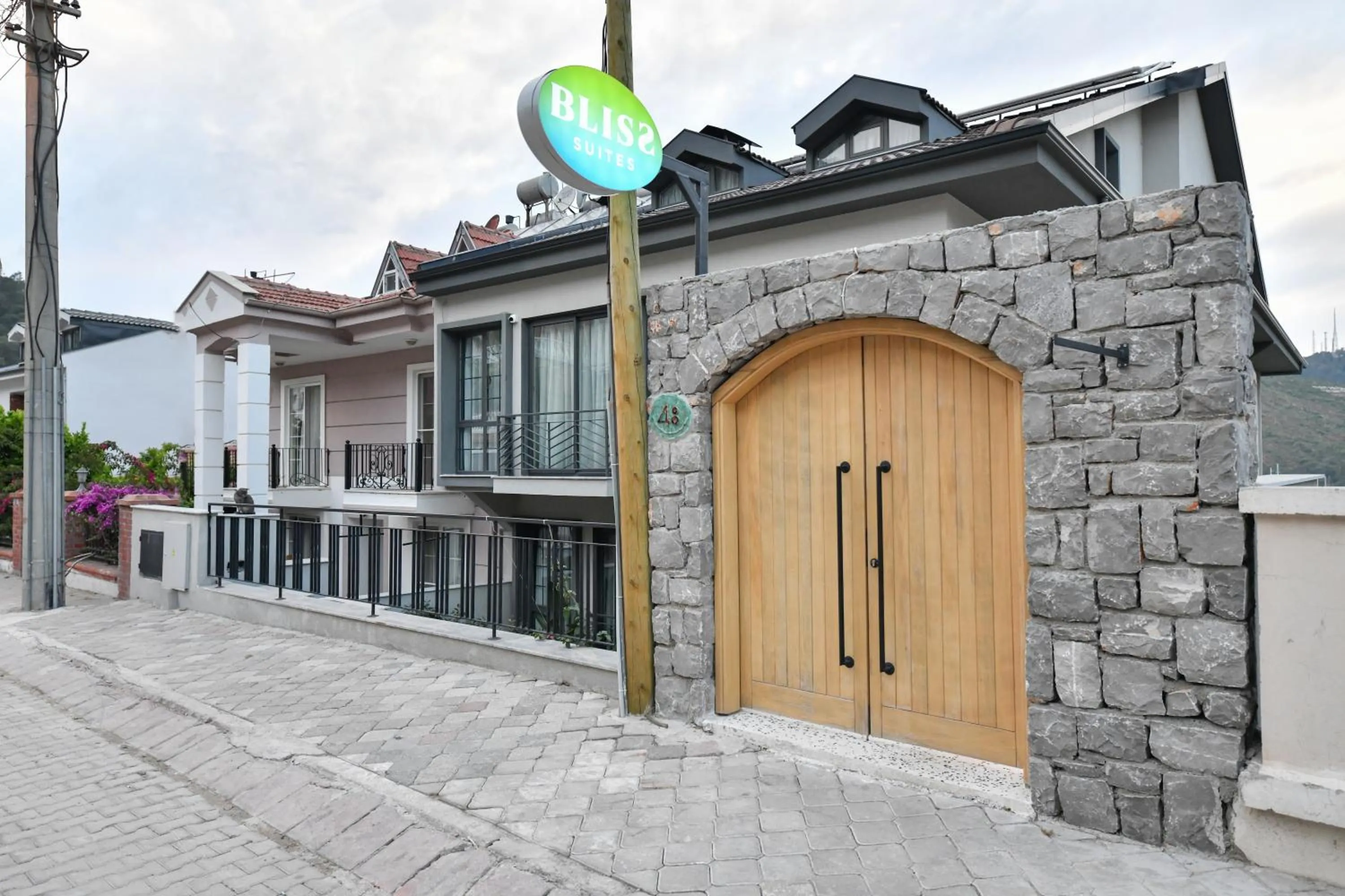 Facade/entrance in Bliss Loft