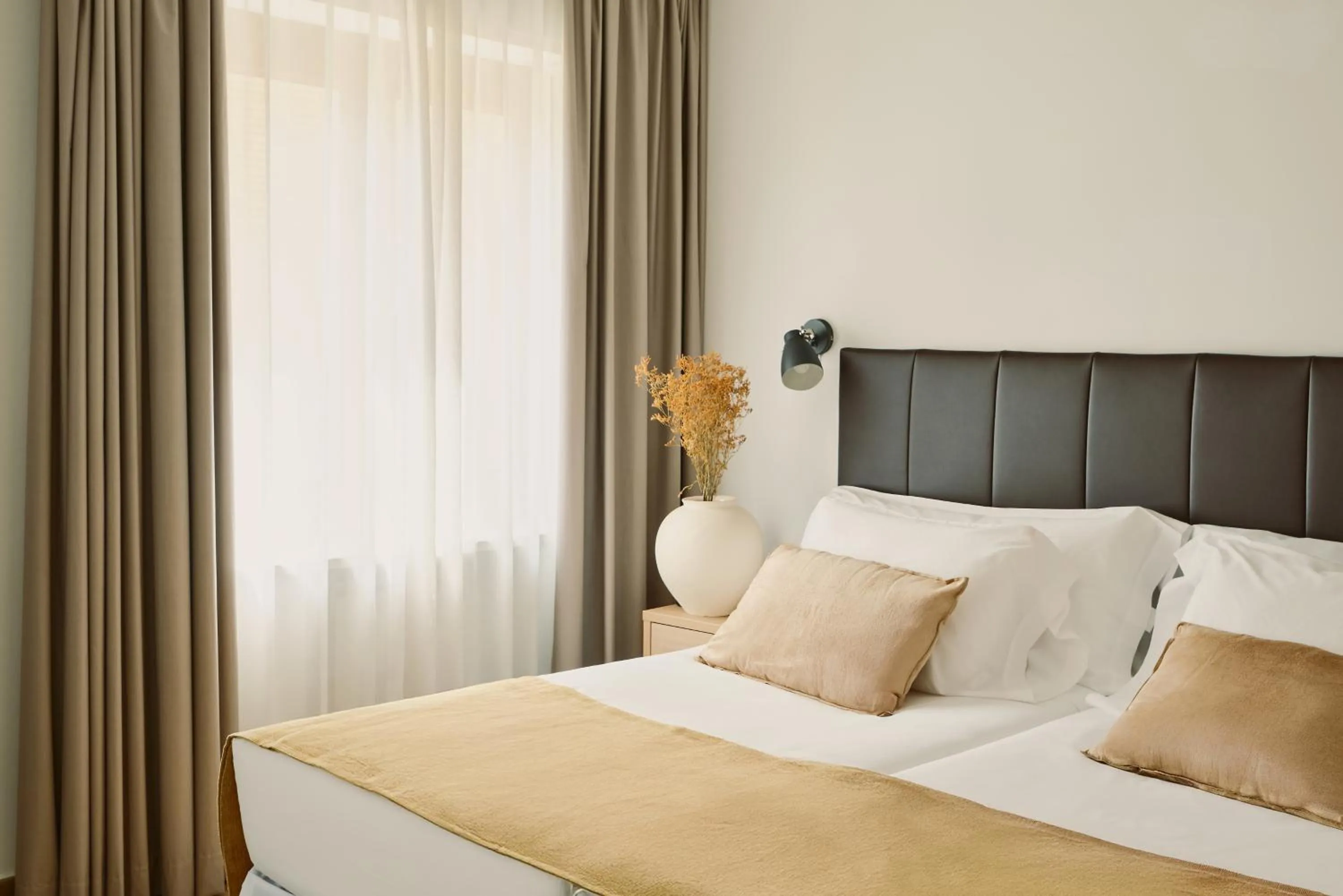 Bed in Hotel MET Pamplona