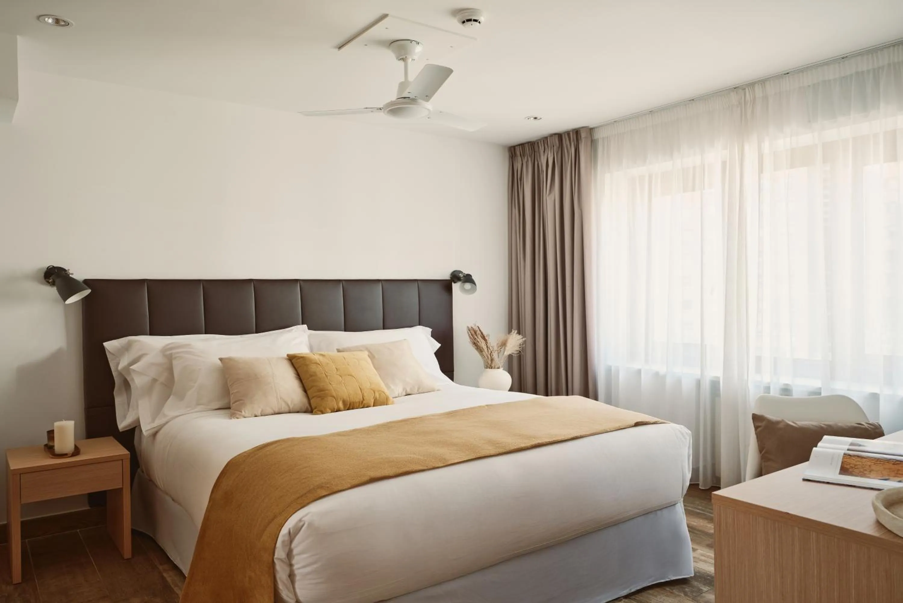 Bed in Hotel MET Pamplona