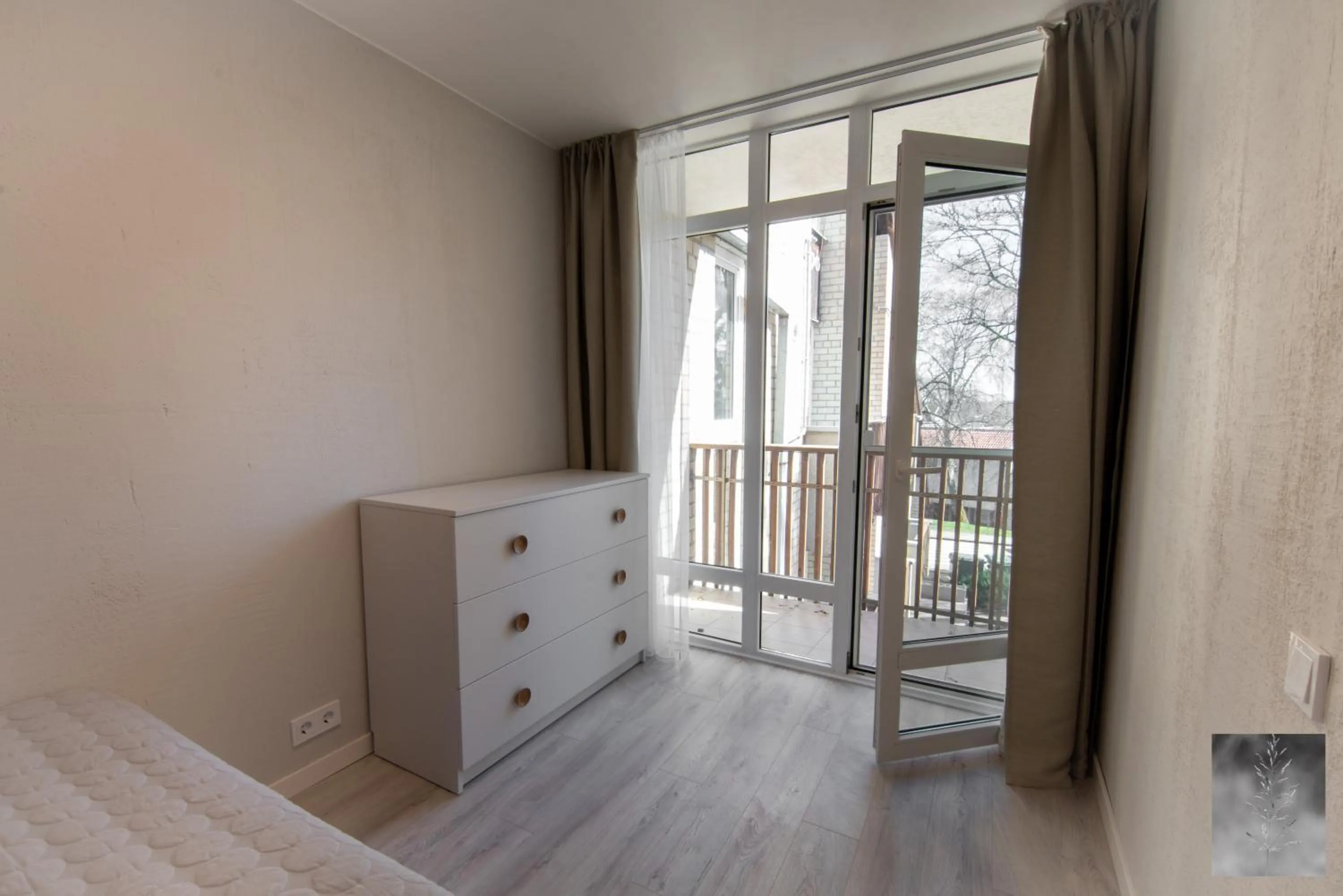 Balcony/Terrace, Bed in COME2rest - Smilga