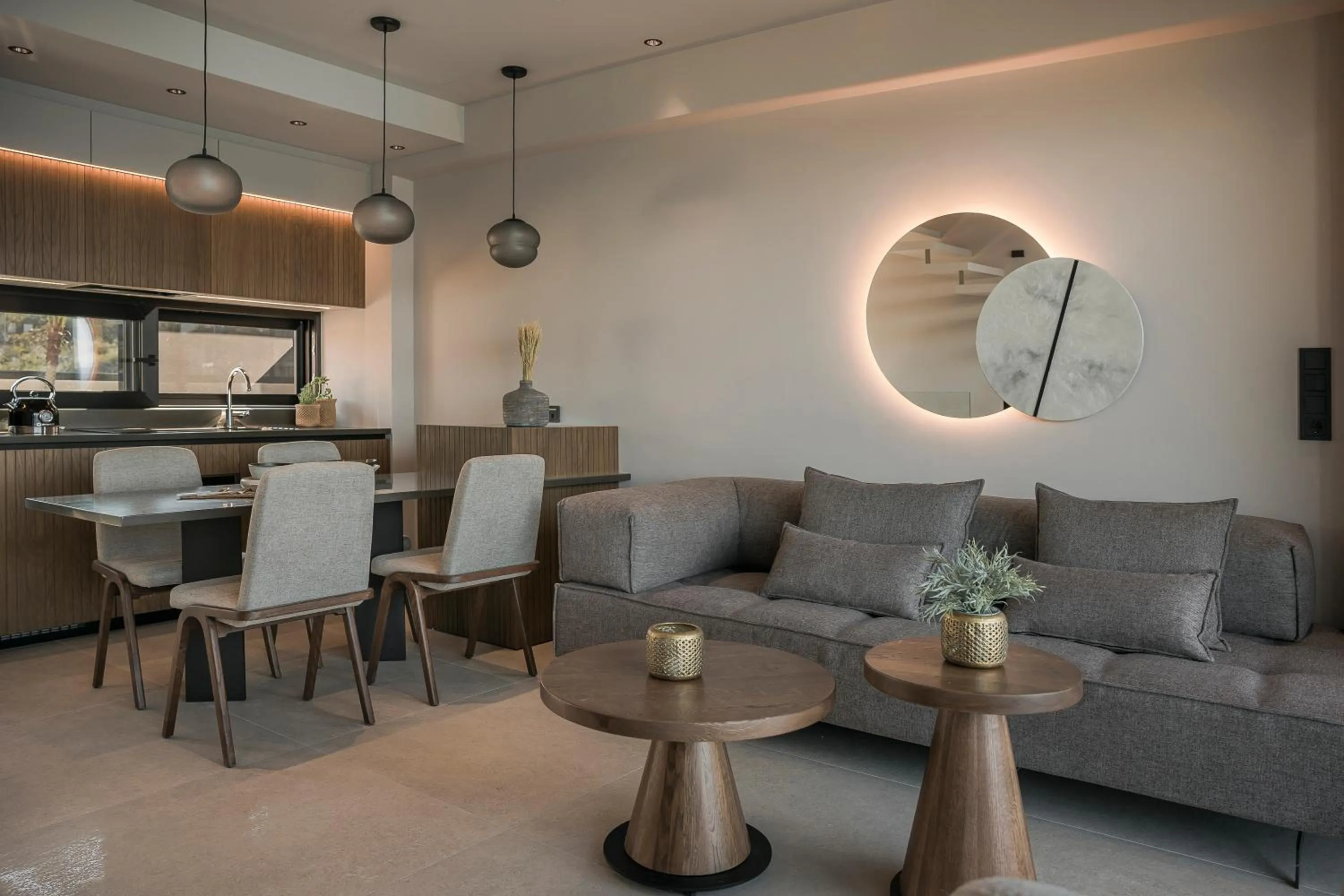 Dining area in SEA ZANTE Luxury Beachfront Retreat