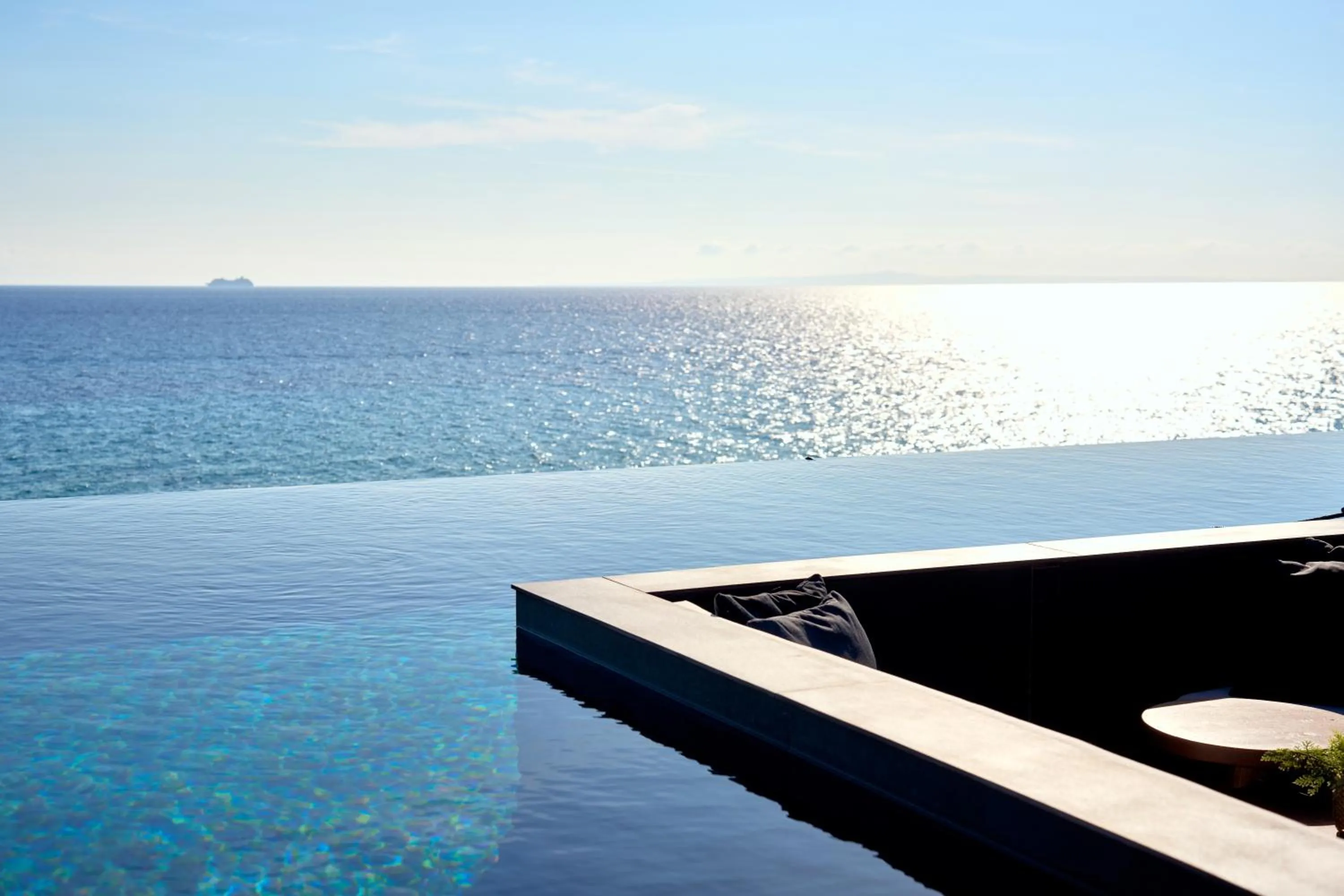 Pool view in SEA ZANTE Luxury Beachfront Retreat
