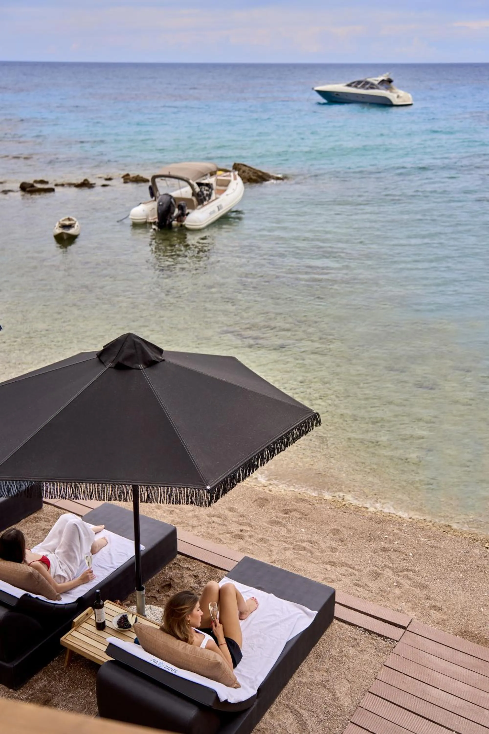 Beach in SEA ZANTE Luxury Beachfront Retreat