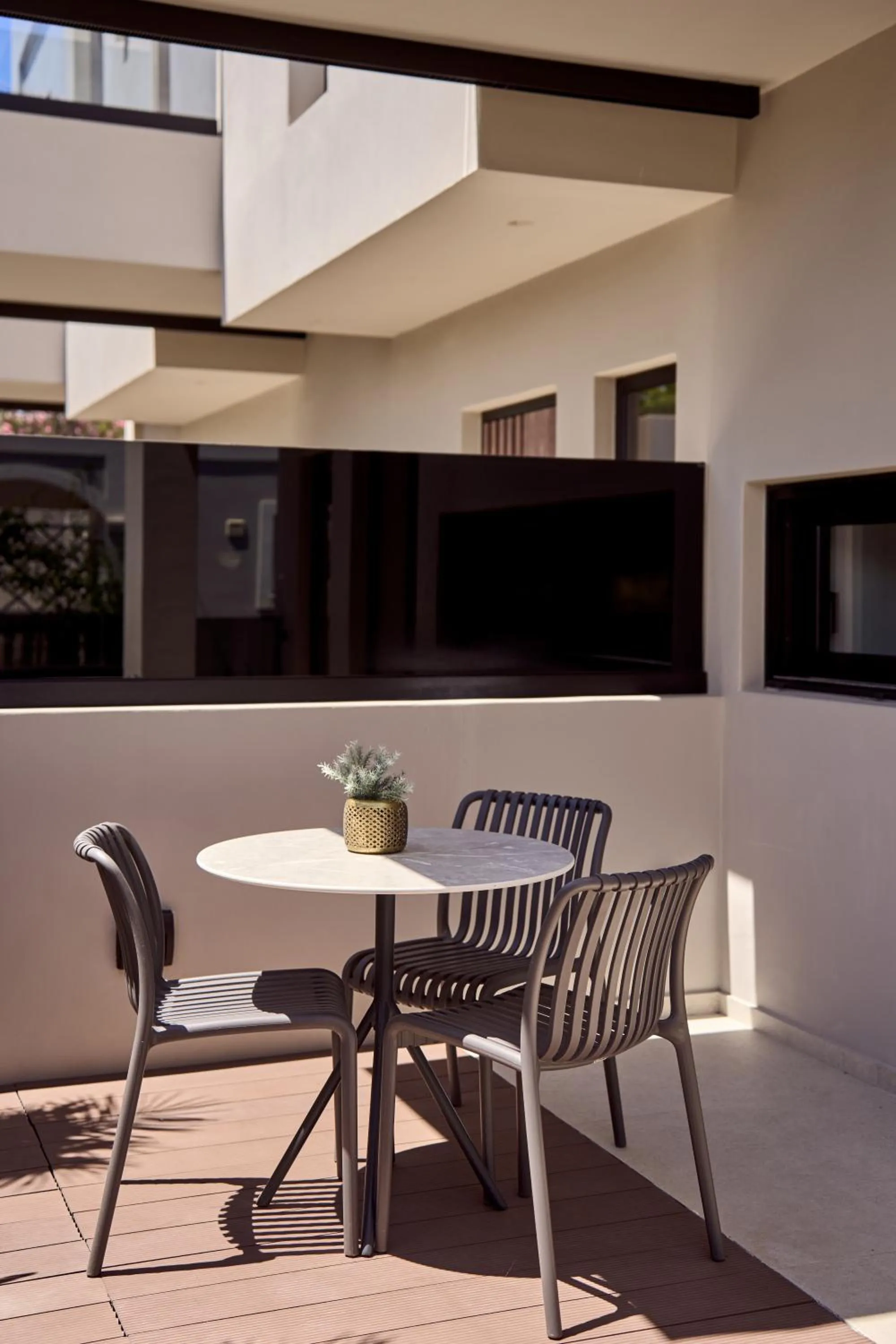 Patio in SEA ZANTE Luxury Beachfront Retreat